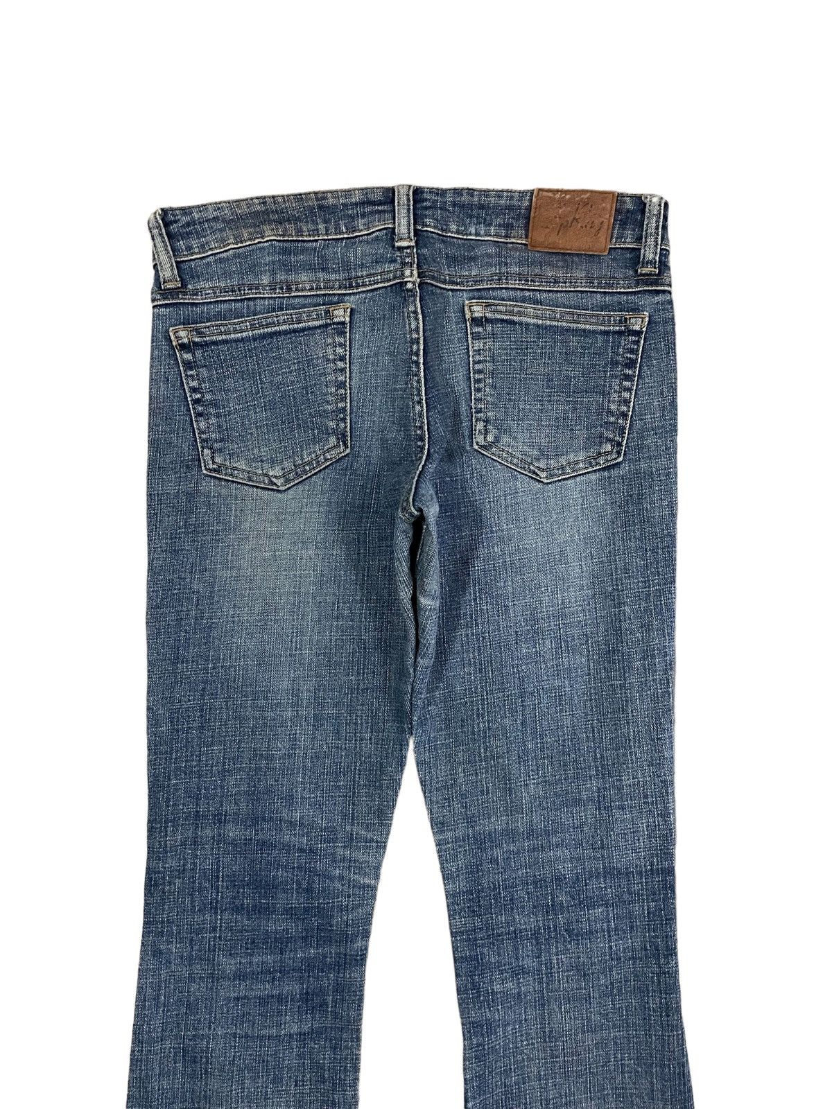 Beauty Beast Vintage Japanese Brand Denim MidWaist BlueWash Bootcut Jeans Size 29" - 8 Thumbnail