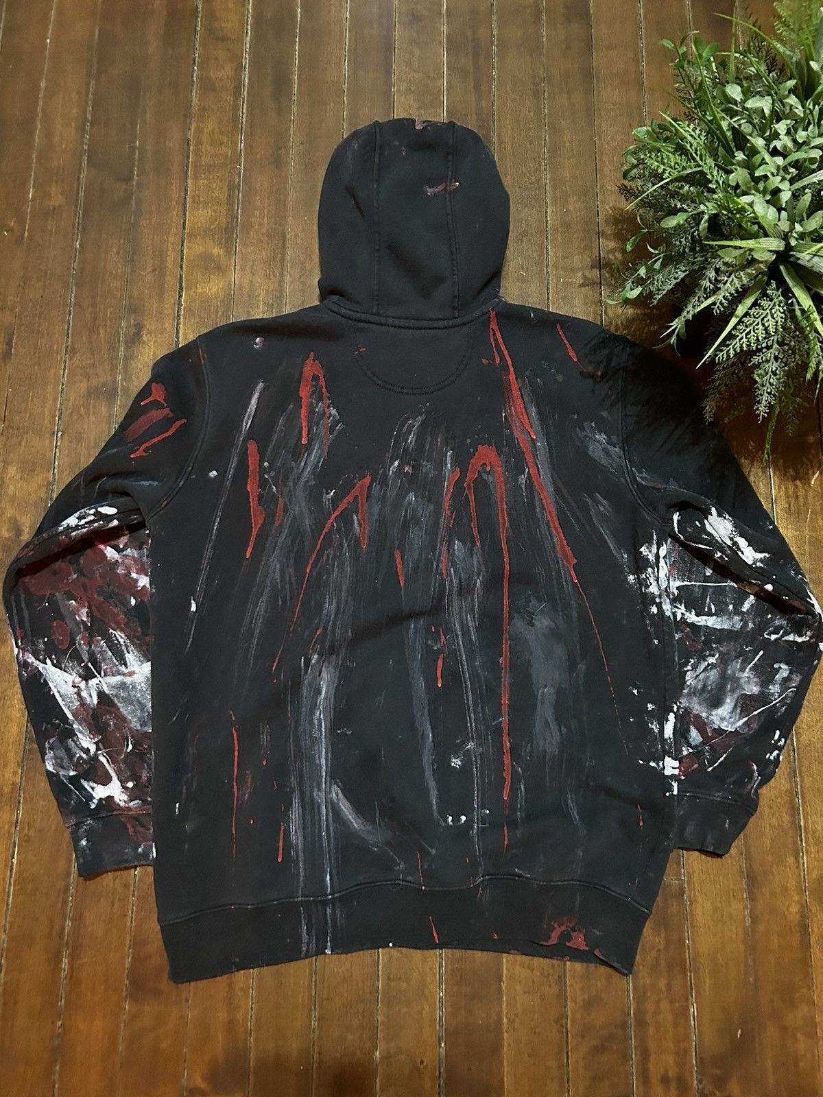 Japanese Brand Y2K Custom Carhartt x GALLERY DEPT. Hoodie Size US M / EU 48-50 / 2 - 2 Thumbnail