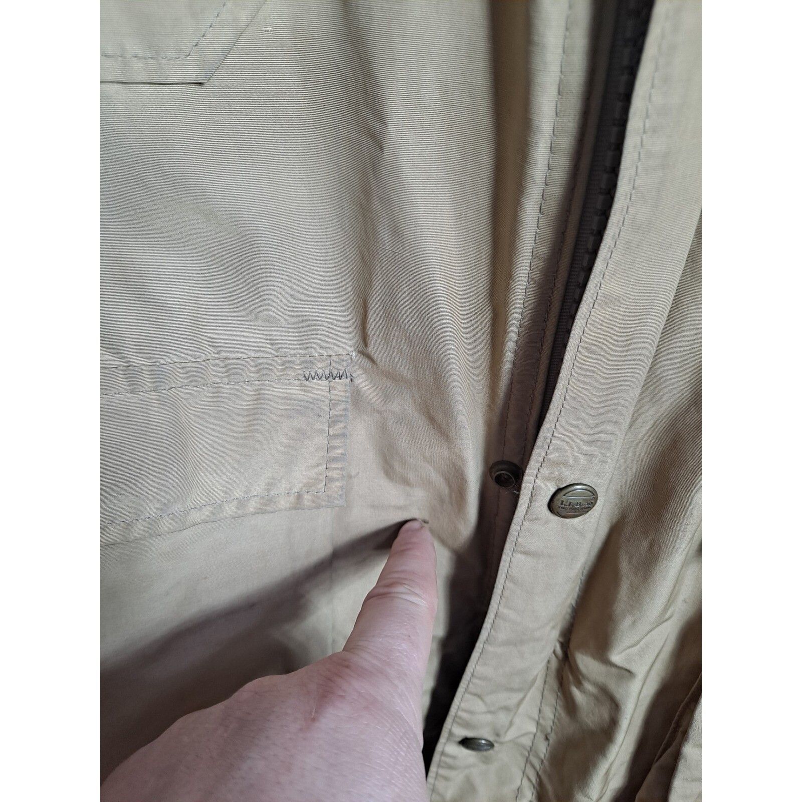 Other L.L.Bean Baxter State Parka Jacket Hooded Canvas Outdoor Coa Size US L / EU 52-54 / 3 - 4 Thumbnail
