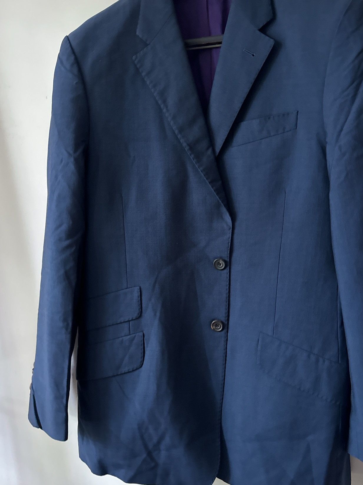 Paul Smith Paul Smith the byard Fit blazer Jacket Coat Blue Retail $805 Size 42R - 2 Thumbnail