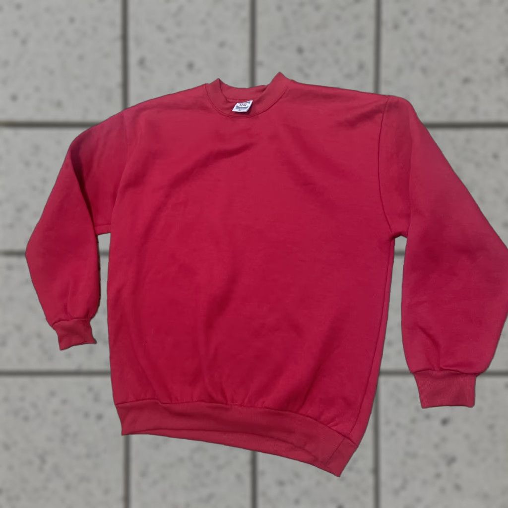 Vintage VINTAGE HILL Sweater Men XL Red Classic 90s 80s Retro Made USA Christmas Pullover Knit Crew Neck Size US XL / EU 56 / 4 - 1 Thumbnail