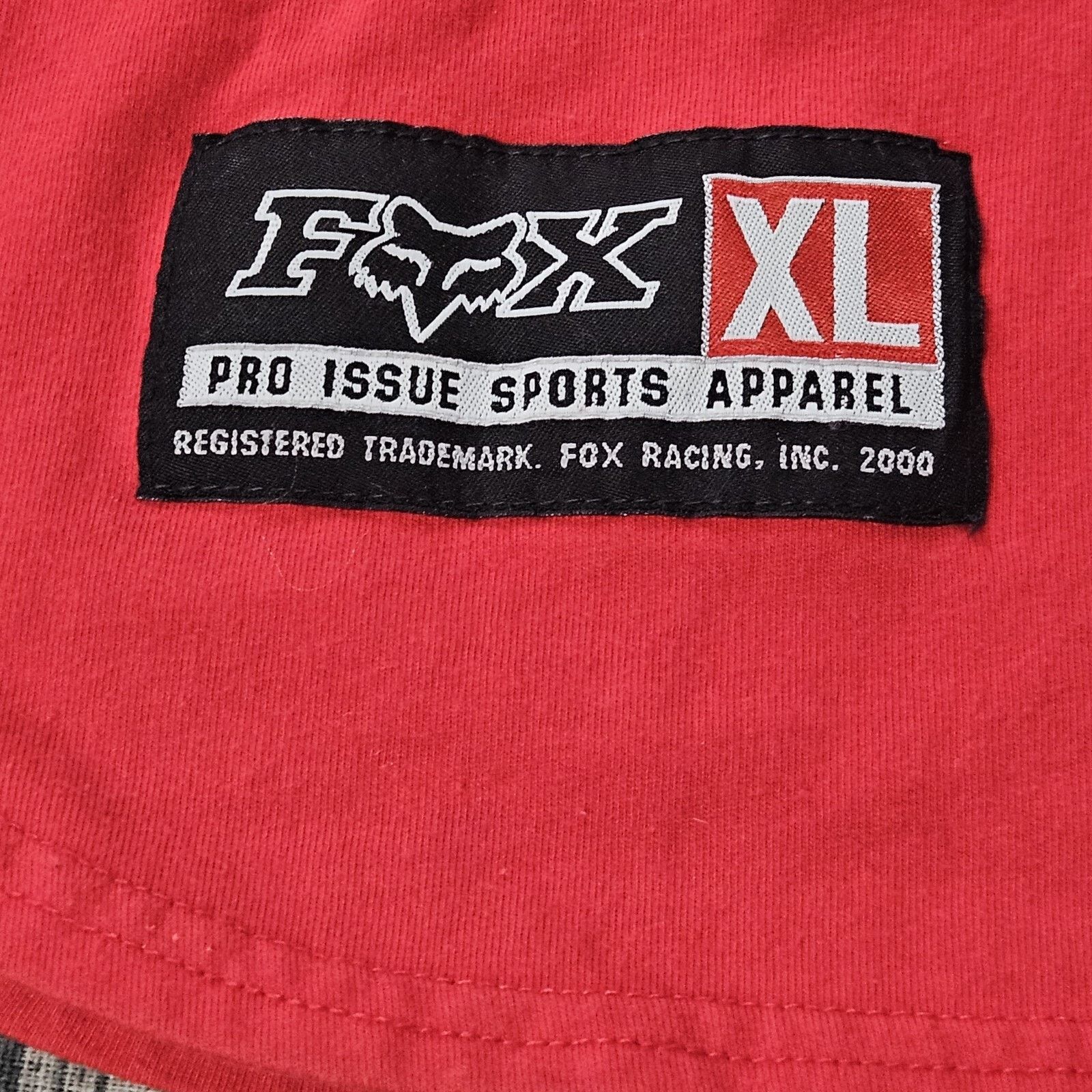 Fox Racing Fox Racing Jersey Motorcross BMX Vintage 90s Pro Issue XL Size US XL / EU 56 / 4 - 9 Thumbnail