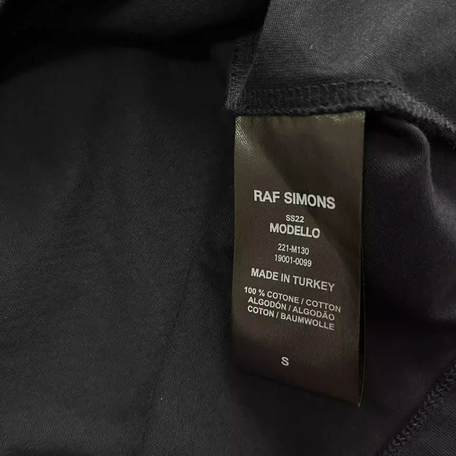 Raf Simons Raf Simons 22ss Reaper Short Sleeve Size US S / EU 44-46 / 1 - 6 Thumbnail