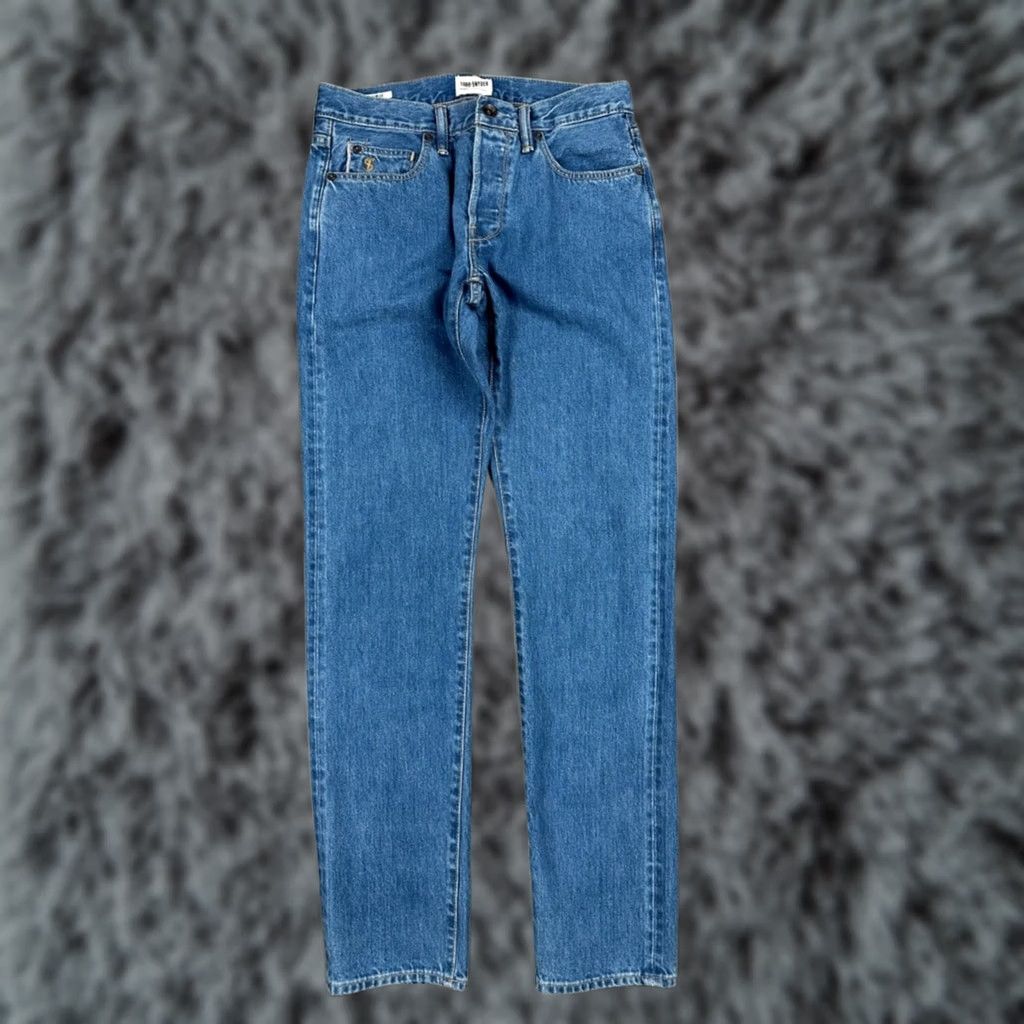 Todd Snyder Todd Snyder Slim Fit Selvedge Denim Jeans Men 28 Regular Blue 32in Inch 28x32 NWOT Selvedge Straight Slim Fit Denim Jeans Mens Size US 28 / EU 44 - 1 Thumbnail