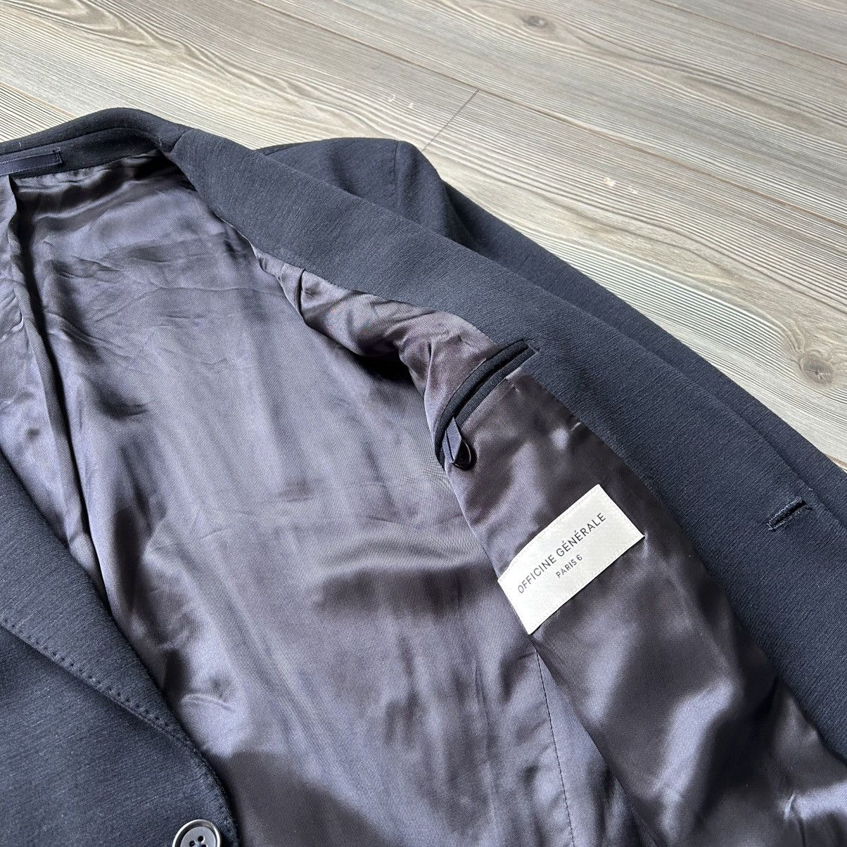 Officine Generale Officine Generale Arthus Blazer Jacket Navy 52 Size US L / EU 52-54 / 3 - 9 Thumbnail