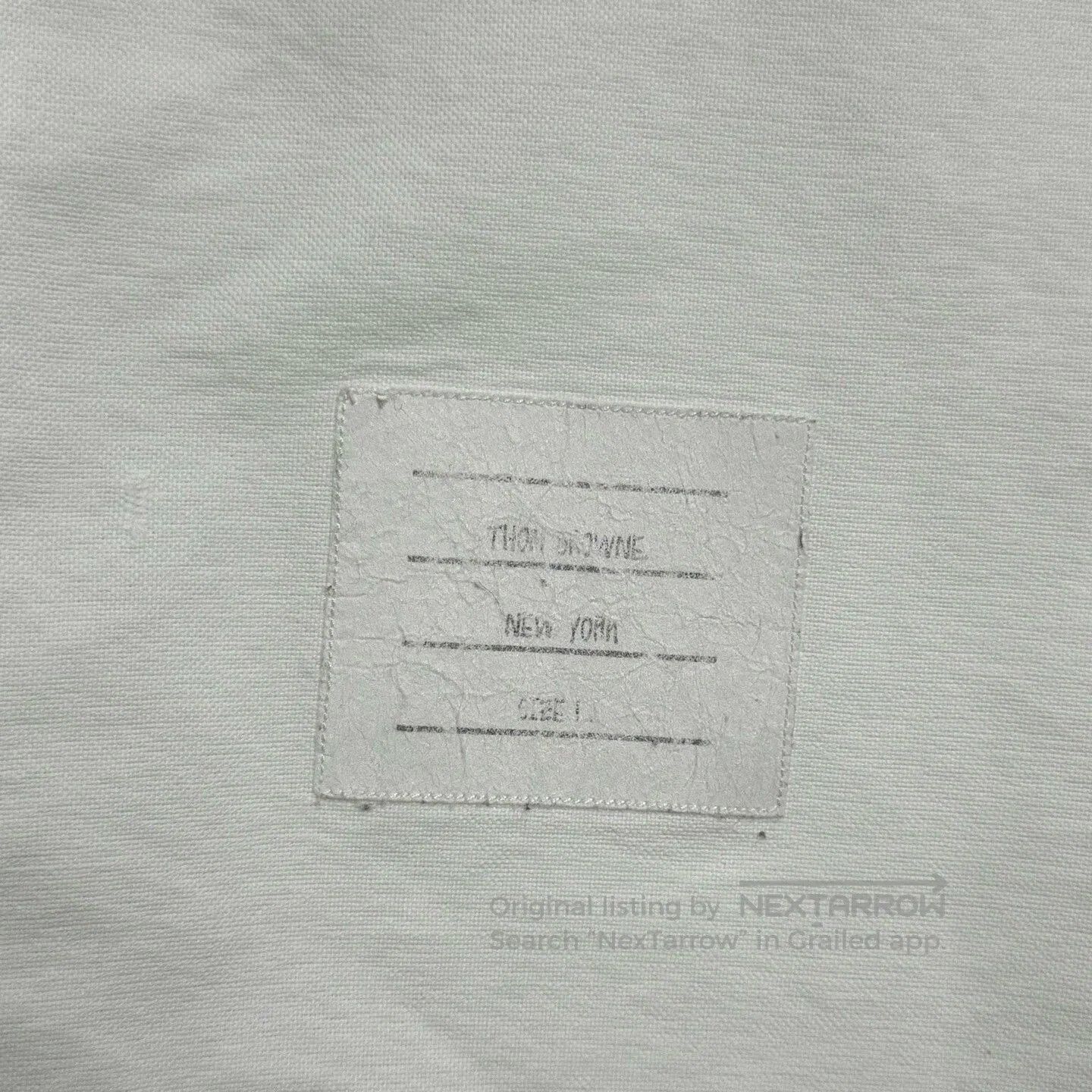Thom Browne Thom Browne Embroidered Dog Stripe Shirt. Size US S / EU 44-46 / 1 - 4 Thumbnail