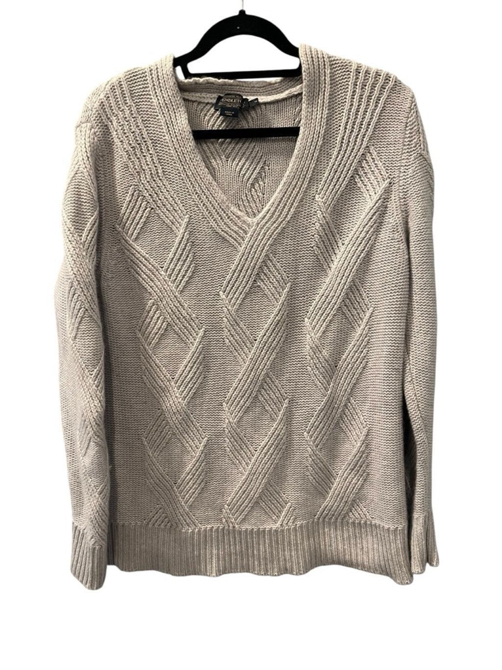 Pendleton Pendleton Wool Cashmere Long Sleeve V-Neck Sweater Size Med Size M / US 6-8 / IT 42-44 - 1 Thumbnail