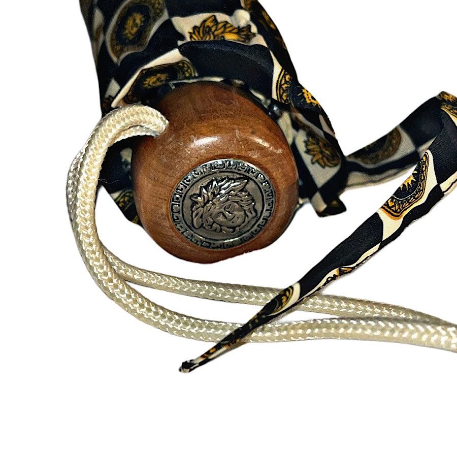 Versace Authentic Vintage Gianni Versace Medusa Wood Handle Umbrella Size ONE SIZE - 2 Thumbnail