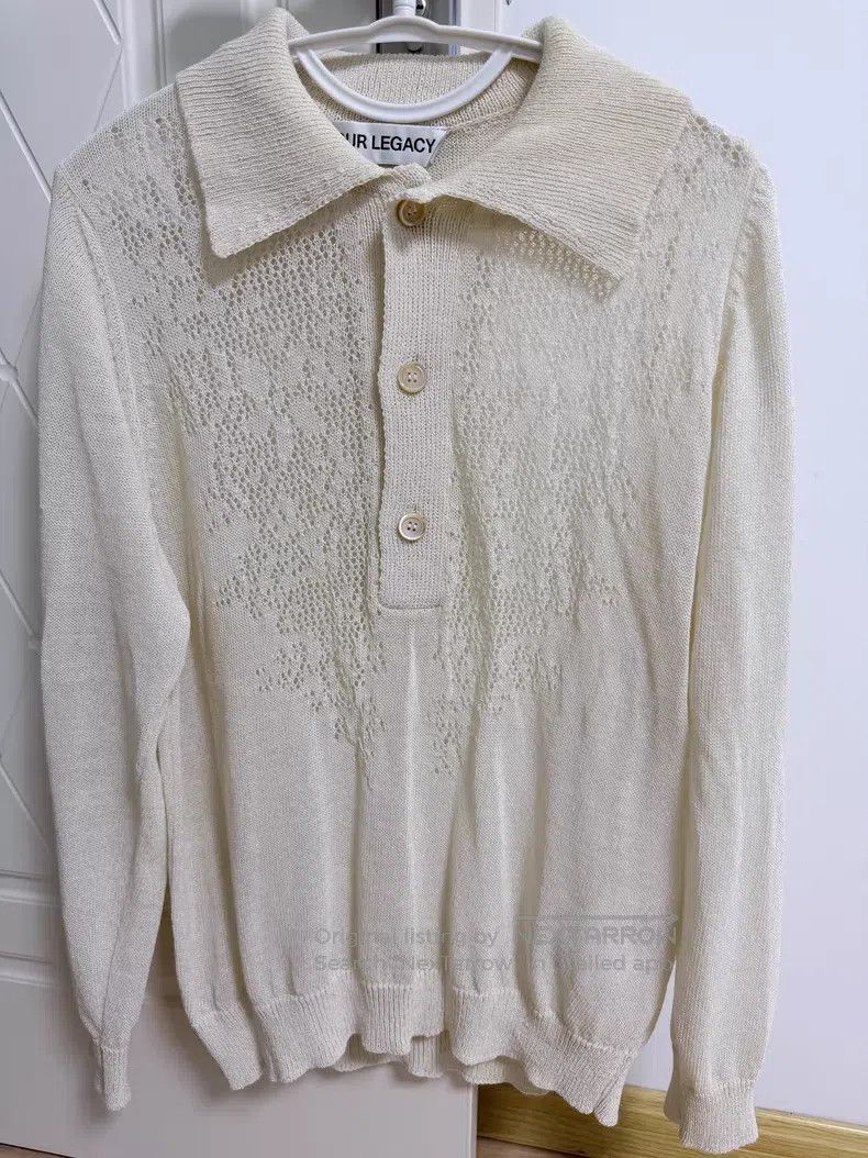 Our Legacy Our Legacy Lace woolen knitted sweater Size US S / EU 44-46 / 1 - 1 Thumbnail