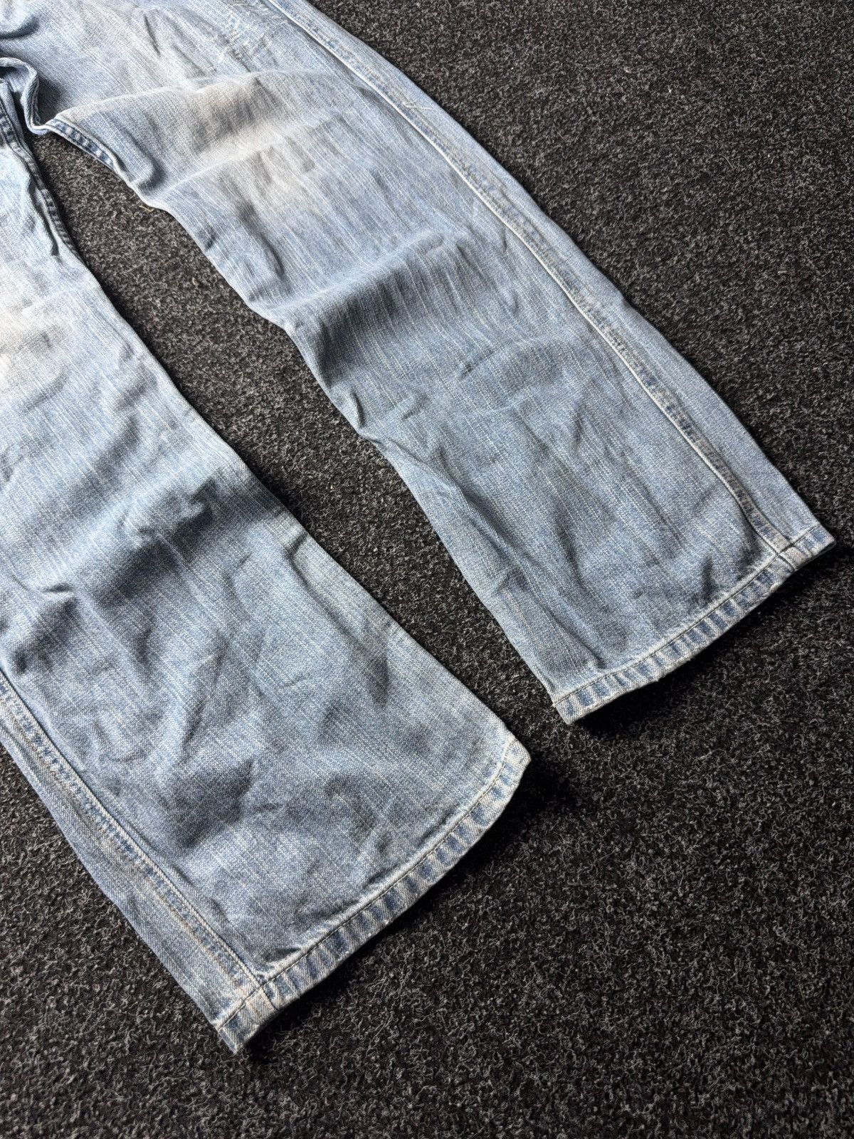 No Fear Vintage 90s No Fear Retro Y2K Baggy Denim pants jeans Size US 37 - 2 Thumbnail