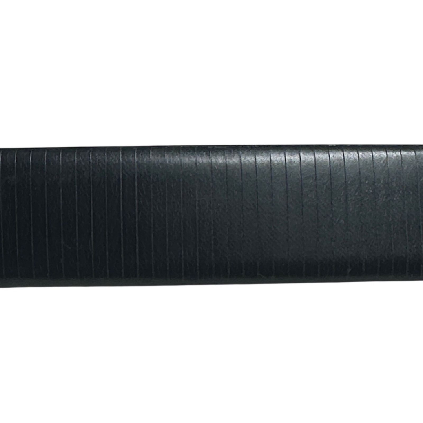 Other Code Azure Leather Belt Mens 44 Black Textured Silver Buckle Size 44 - 7 Thumbnail
