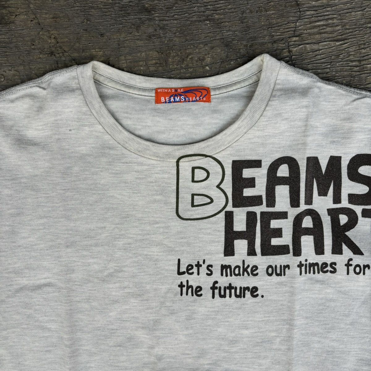 Beams Plus × Japanese Brand Beams Heart vintage y2k tshirt Size US M / EU 48-50 / 2 - 3 Thumbnail