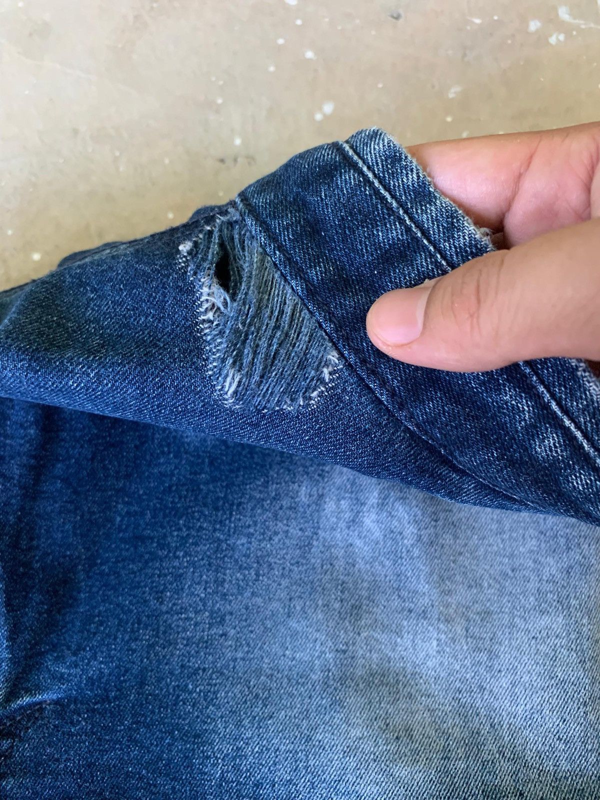 Japanese Brand I’Z Frontier 7570 Distressed Denim Rider Jacket Size US M / EU 48-50 / 2 - 13 Thumbnail