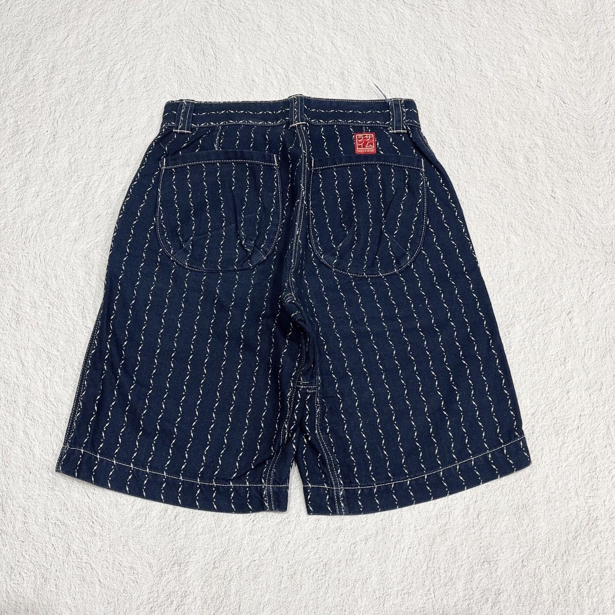 Samurai Jeans Samurai Jeans Wabash stripe Japanese Brand Short pants Size US 28 / EU 44 - 1 Thumbnail