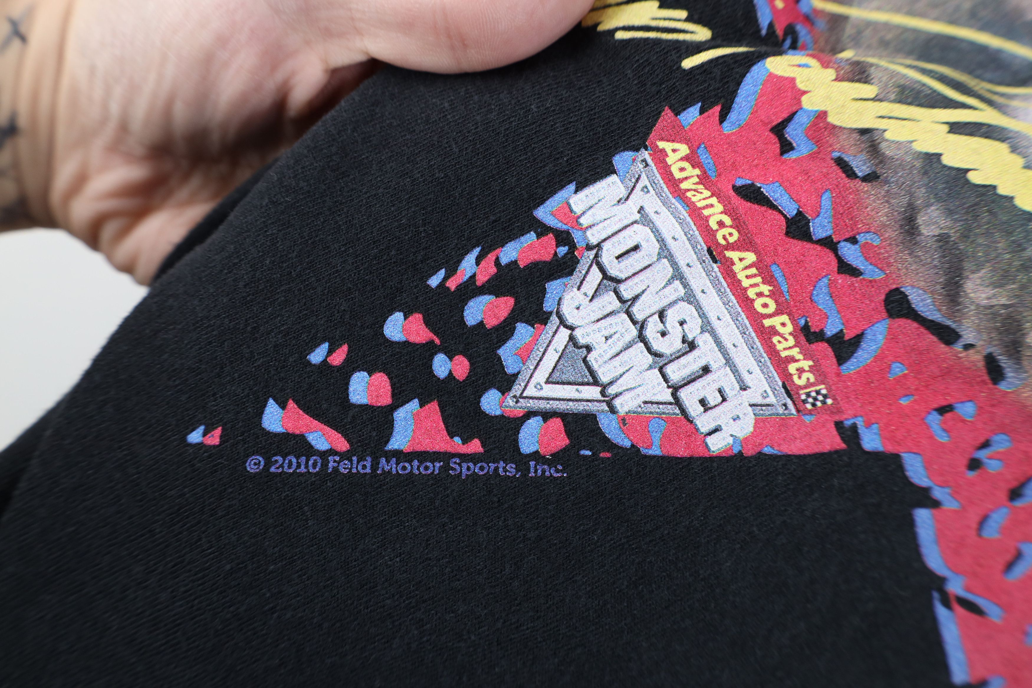 Vintage Y2K Monster Jam Nitro Circus Travis Pastrana T-Shirt Size US S / EU 44-46 / 1 - 12 Thumbnail