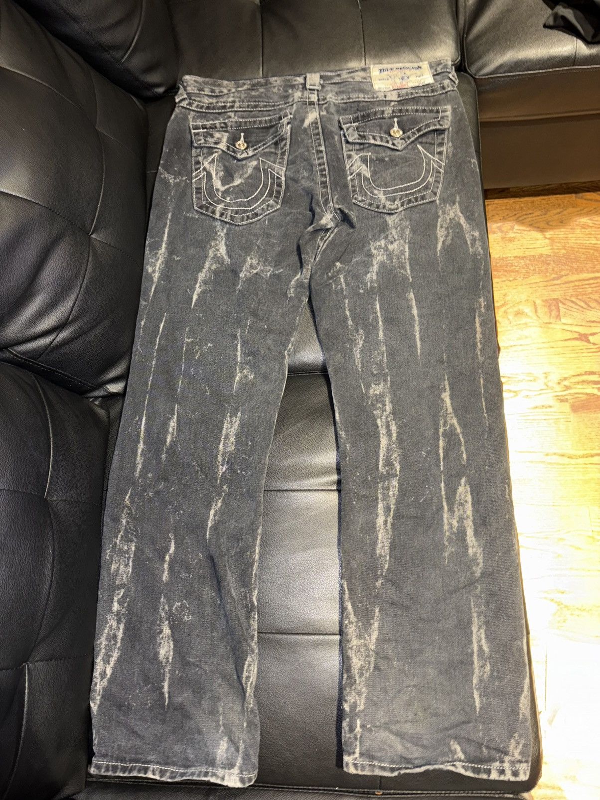 True Religion True Religon denim Jeans Distressed Look rare Size US 36 / EU 52 - 4 Thumbnail