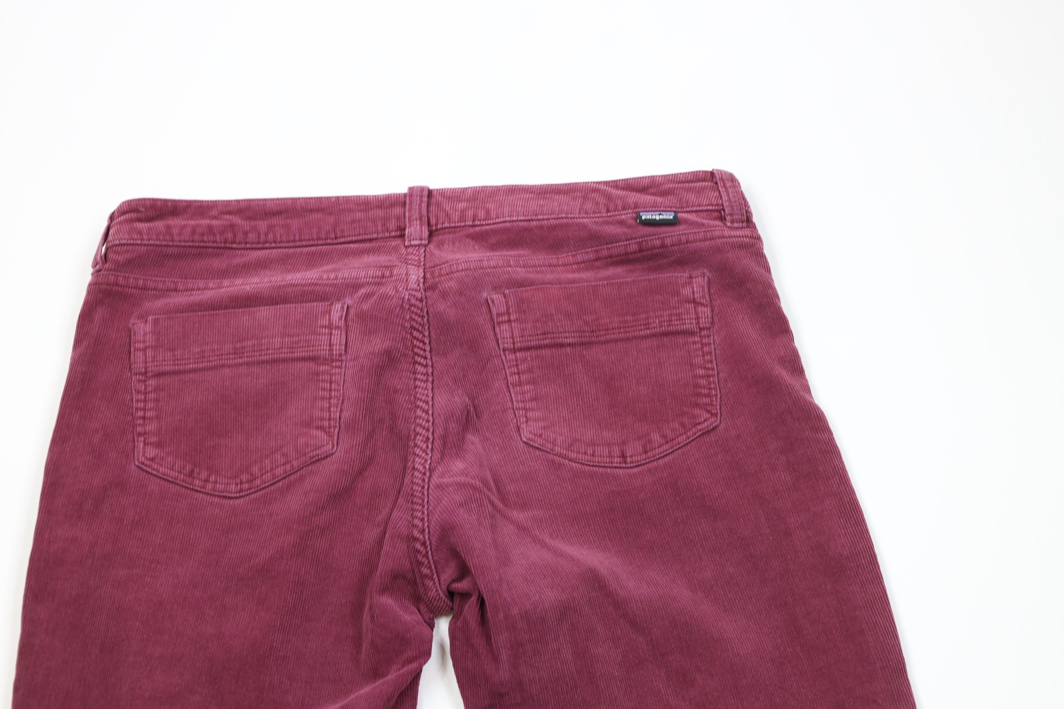 Patagonia × Vintage Vintage Patagonia Spell Out Stretch Corduroy Pants Purple Size 30" / US 8 / IT 44 - 10 Thumbnail