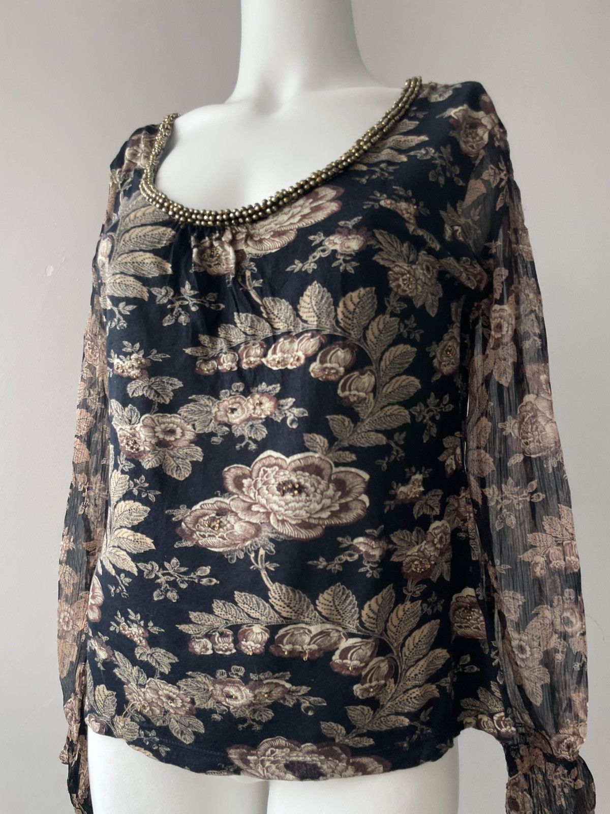 Vintage Derhy blouse Size M / US 6-8 / IT 42-44 - 7 Thumbnail