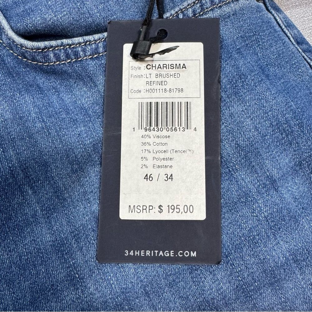 34 Heritage NWT New $195 34 Heritage Charisma Classic Fit Light Brushed Size US 44 / EU 60 - 5 Thumbnail