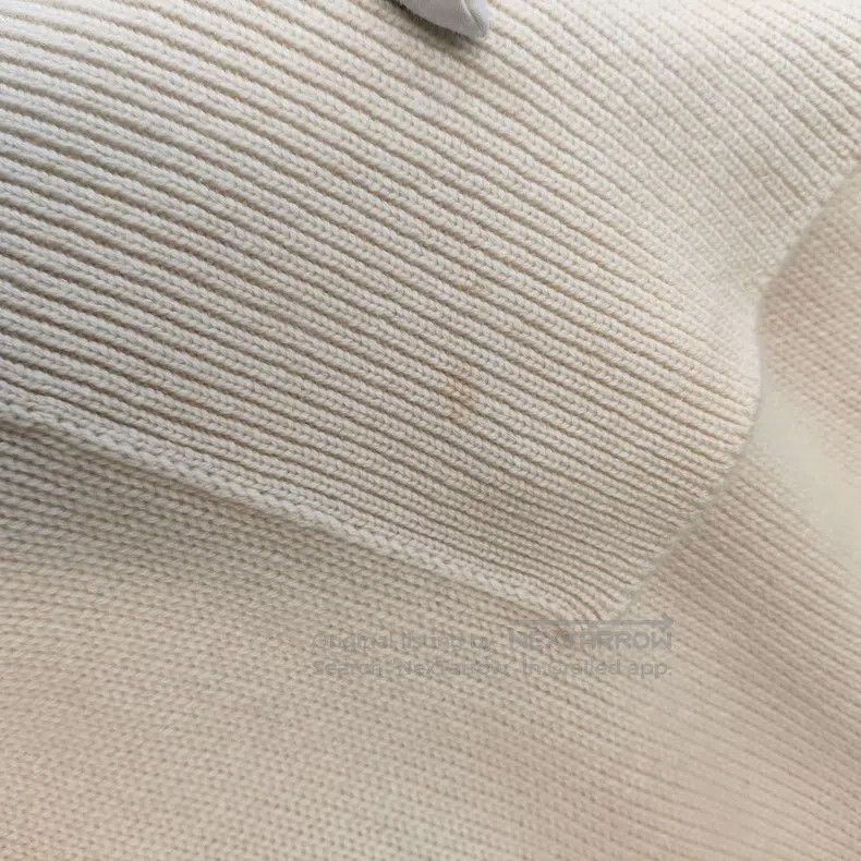 Hermes Hermes size TU White Cashmere Knitted Hoodie Overcoat Size M / US 6-8 / IT 42-44 - 7 Thumbnail