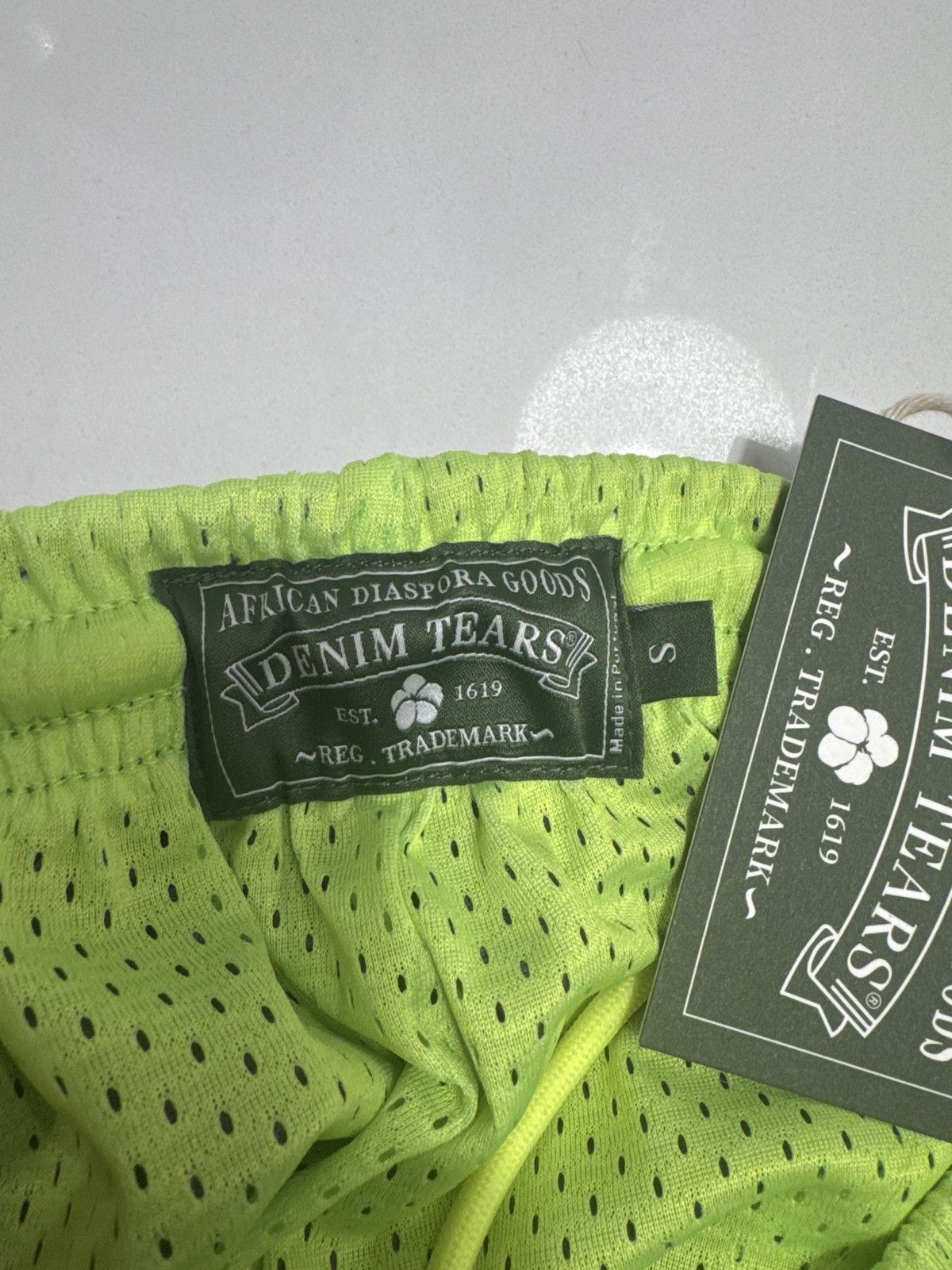 DENIM TEARS Denim Tears ADG Double Layer Mesh Shorts Size- S Size US 32 / EU 48 - 6 Thumbnail