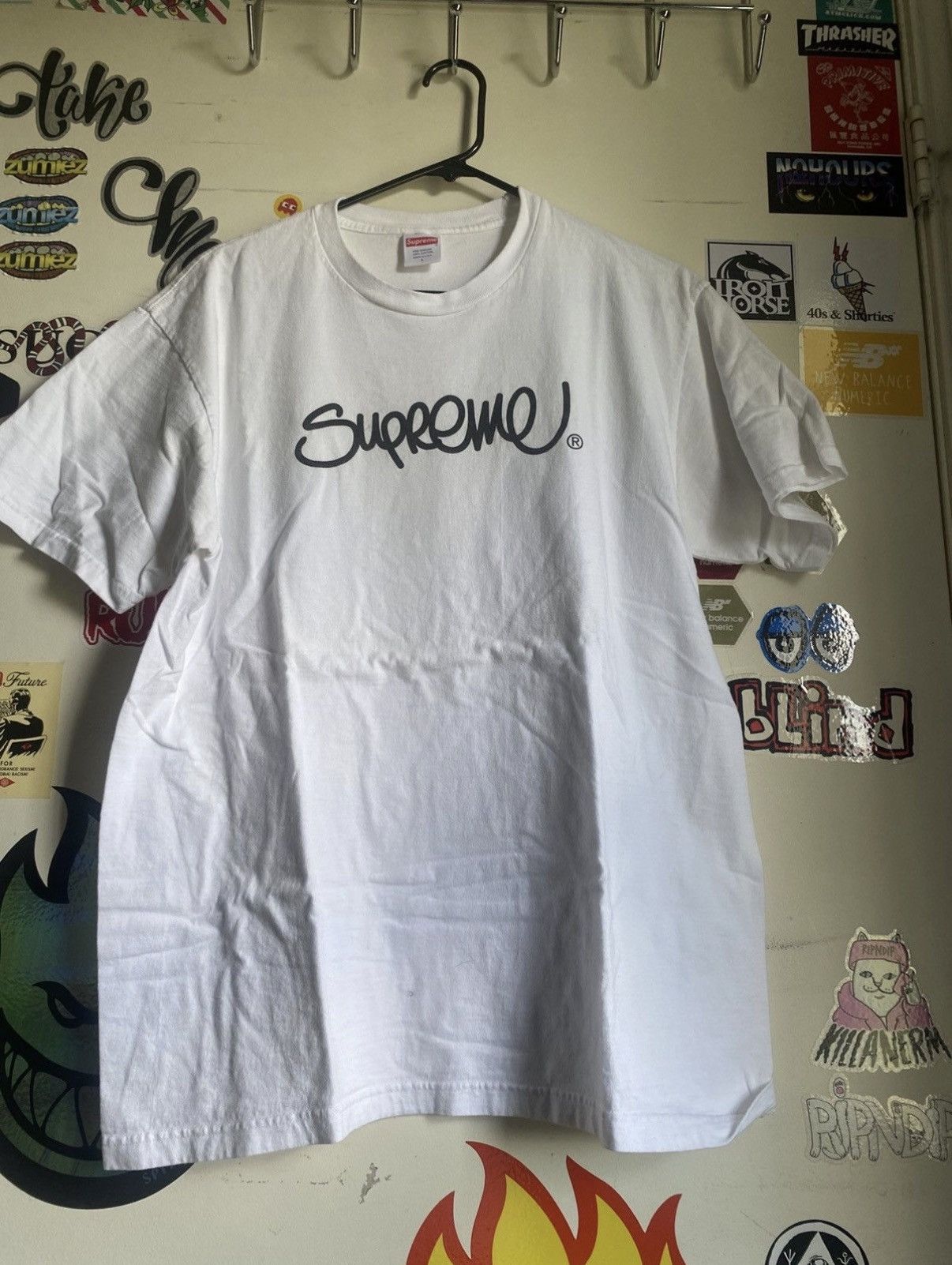 Supreme Supreme Handstyle Tee Size US L / EU 52-54 / 3 - 1 Thumbnail