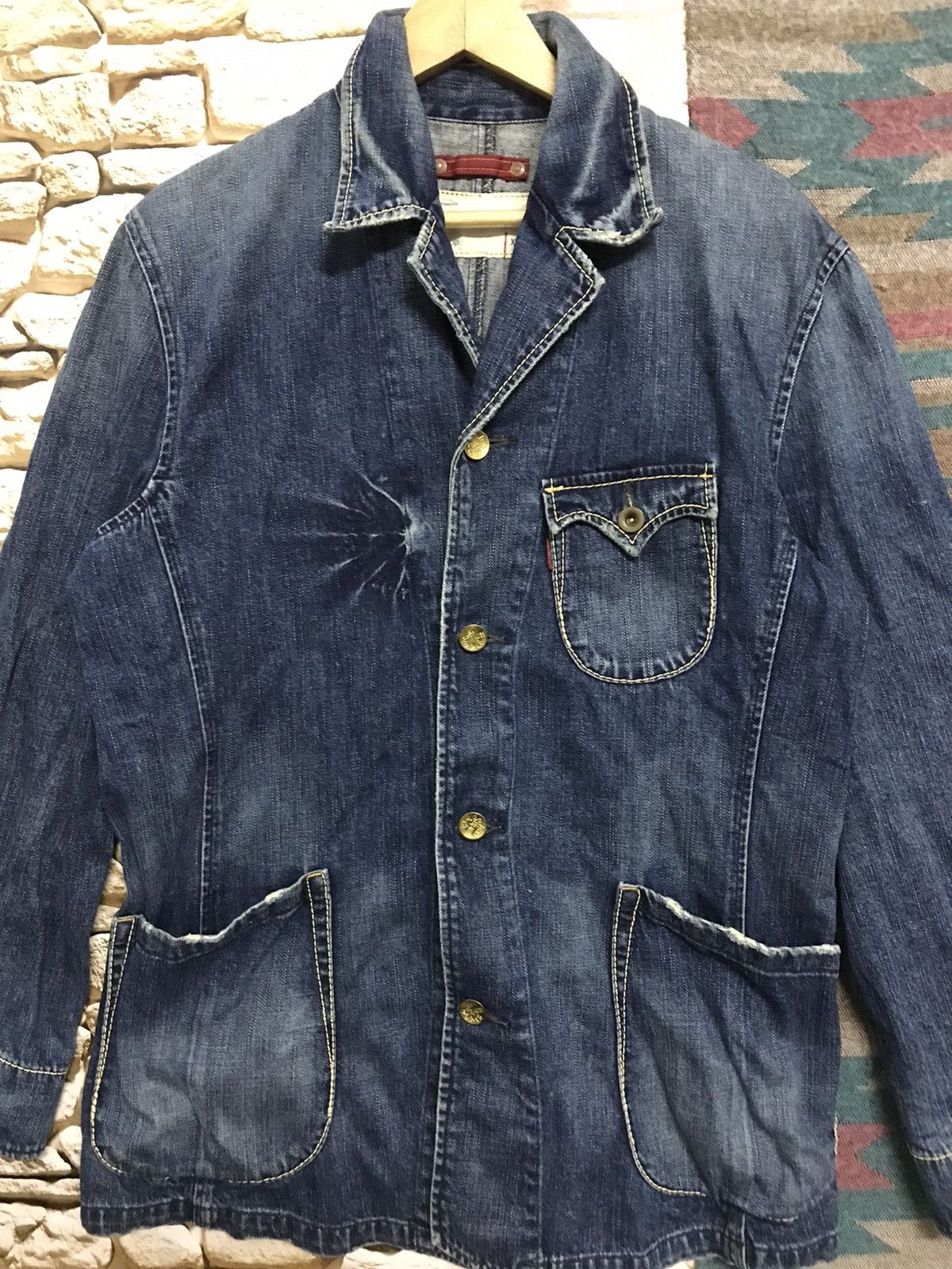 Japanese Brand × Levi's Levi’s Redloop Jacket Size US XL / EU 56 / 4 - 4 Thumbnail