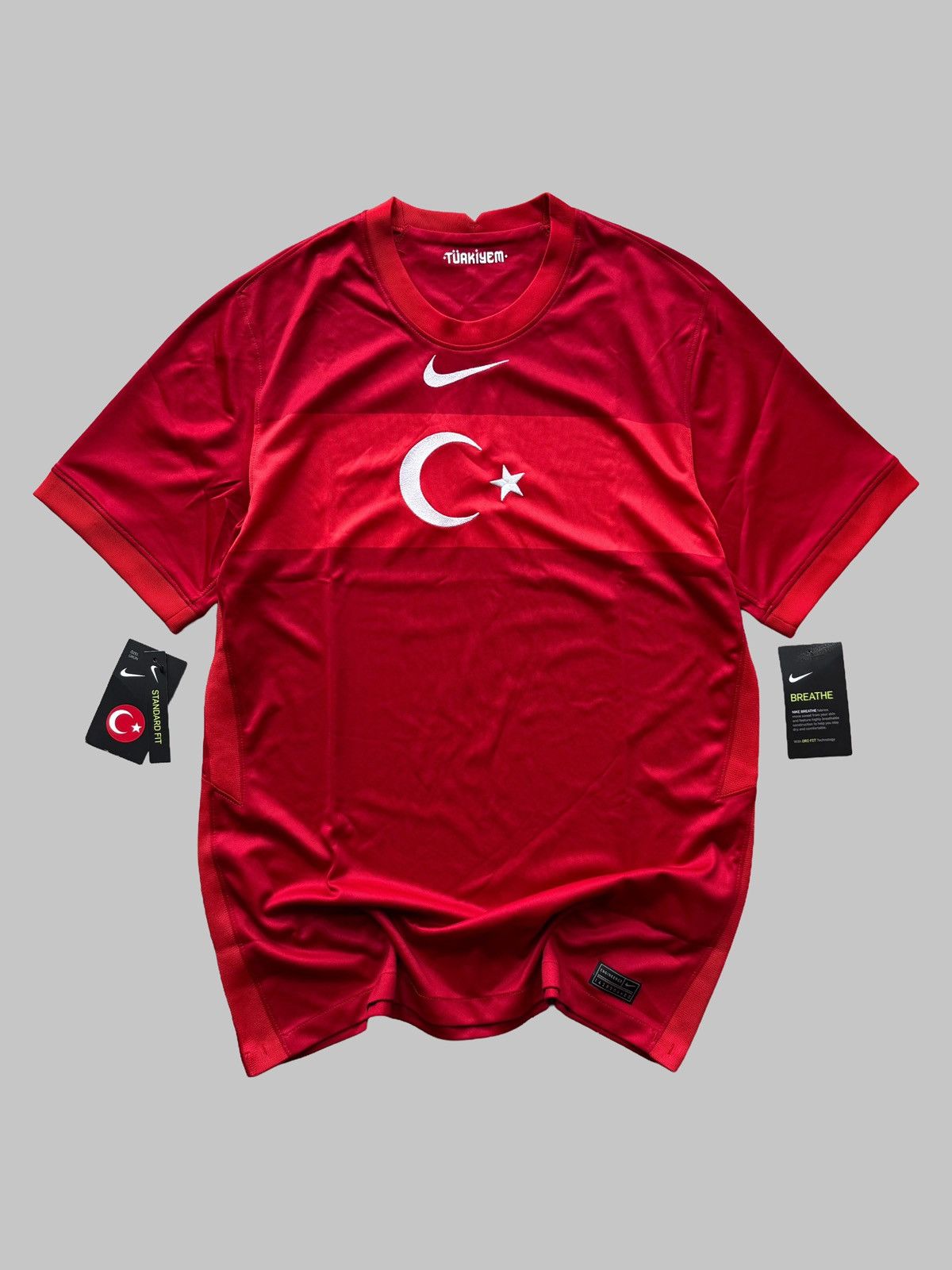Nike NEW Turkey 2020-22 Nike away football jersey size M Size US M / EU 48-50 / 2 - 1 Thumbnail
