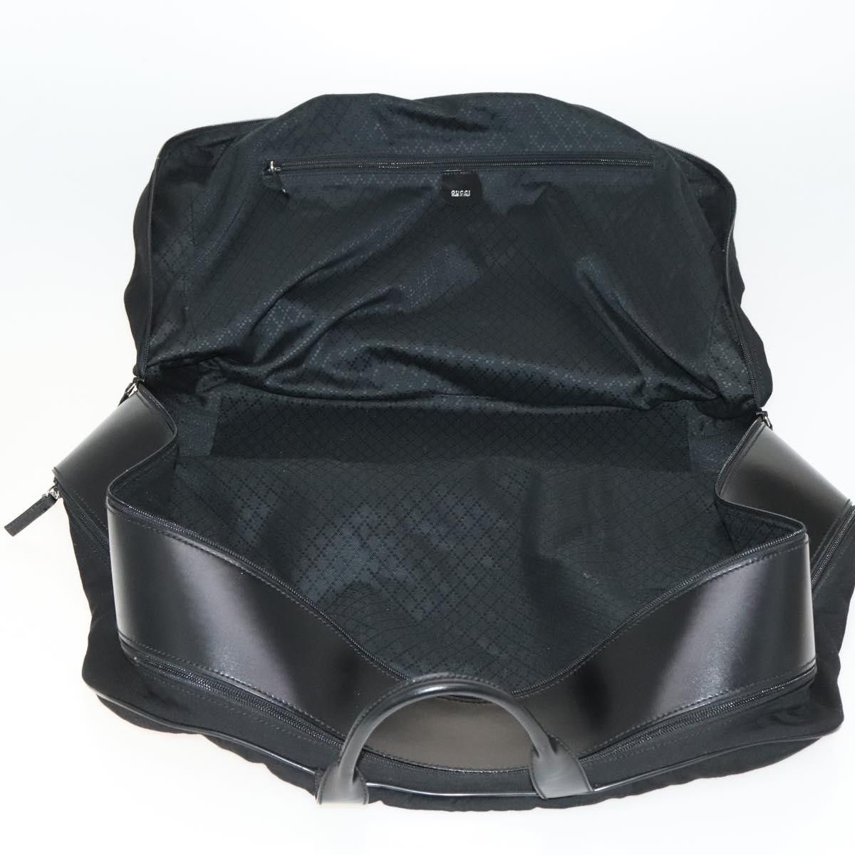 Gucci GUCCI Boston Bag Cotton Black Silver 010 1553 010 1553 Size ONE SIZE - 17 Thumbnail