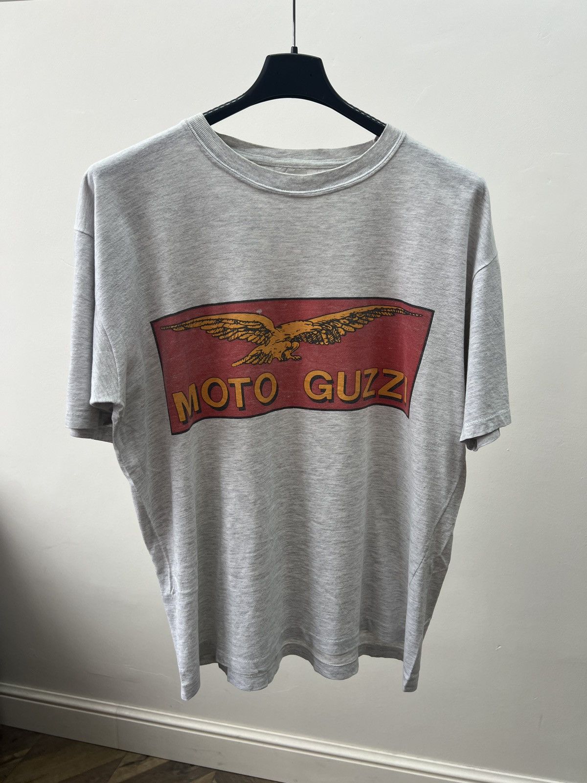Other Vintage 90s MOTO GUZZI logo tee Size US XL / EU 56 / 4 - 2 Thumbnail