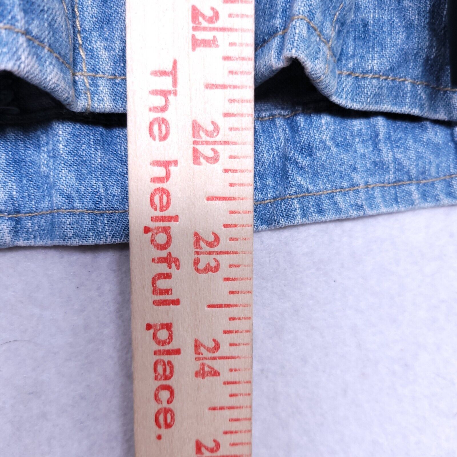 Bill Blass Bill Blass Jeans Button Denim Jean Jacket Womens Size M Blue Size M / US 6-8 / IT 42-44 - 7 Thumbnail