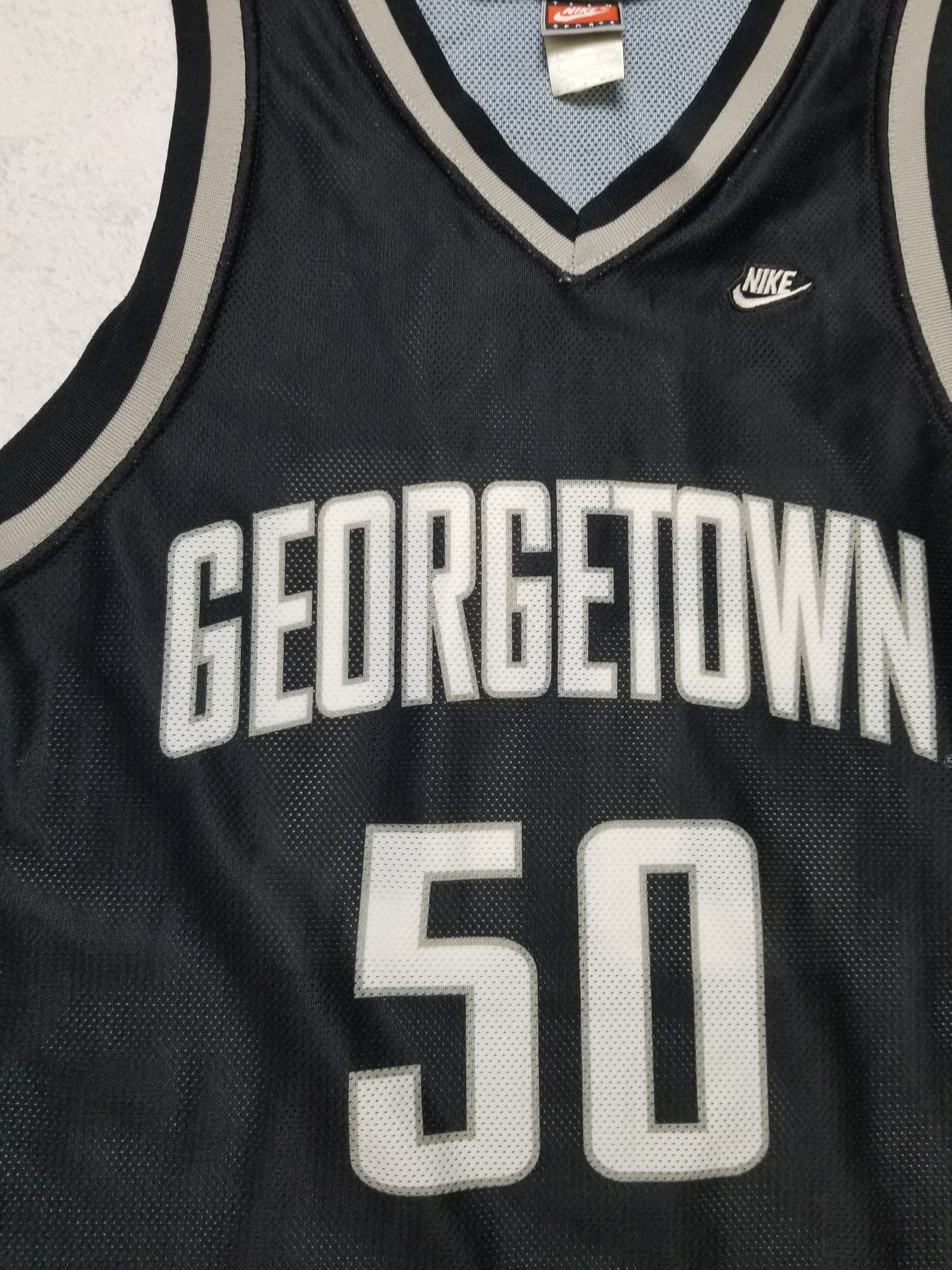 Nike VTG Othella Harringt #50 Georgetown Hoyas NBA Vintage Jersey Size US L / EU 52-54 / 3 - 17 Thumbnail