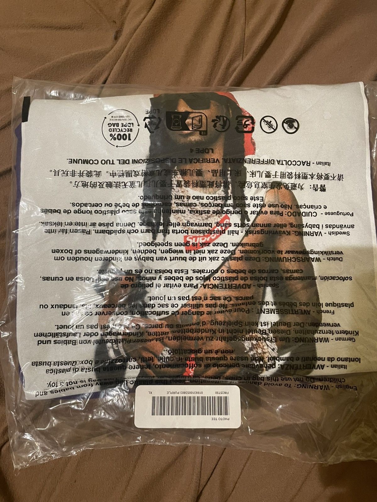 Playboy carti supreme t- shirt