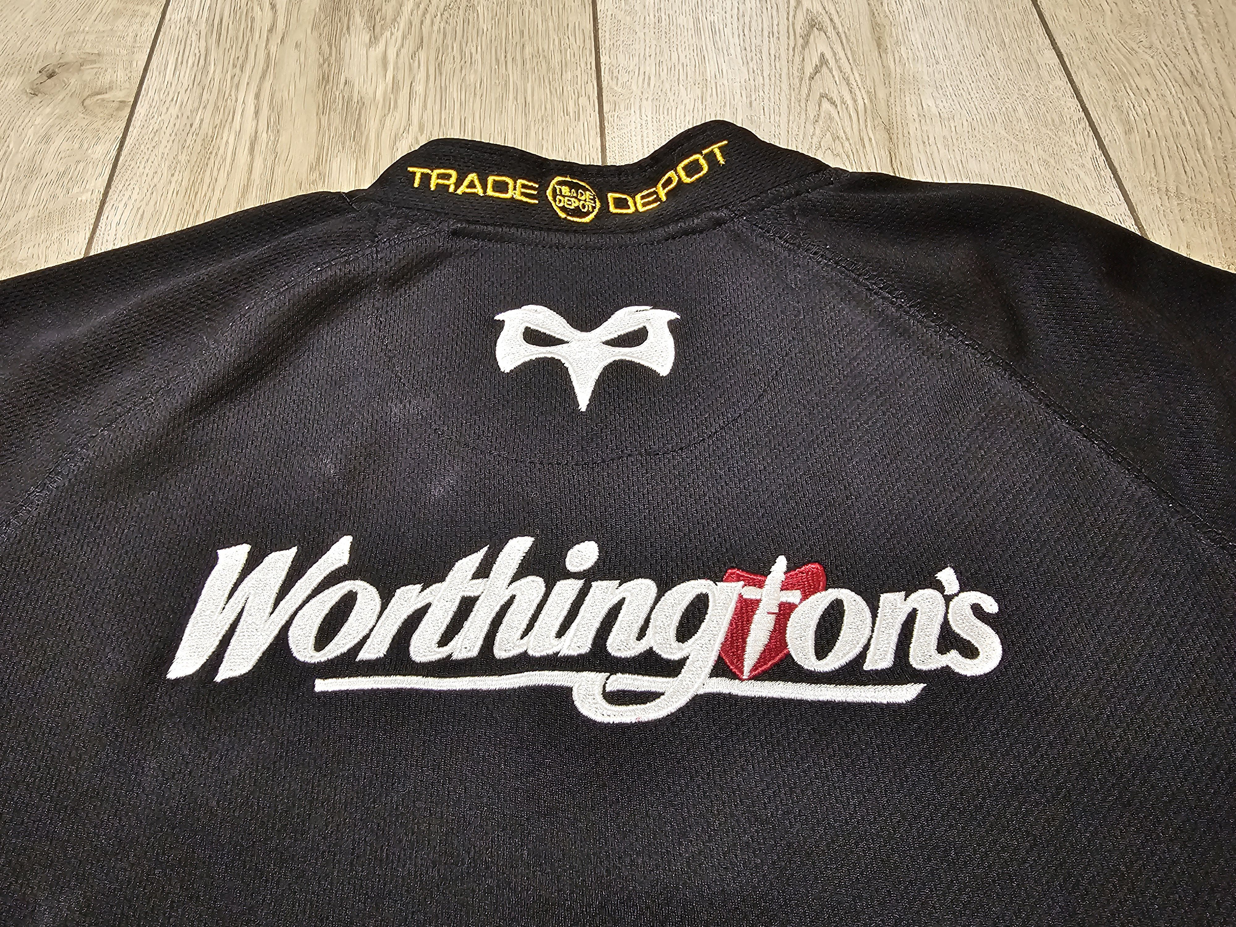 Vintage OSPREYS RUGBY VINTAGE JERSEY WALES RUGBY JERSEY RUGBY SHIRT Size US S / EU 44-46 / 1 - 5 Thumbnail