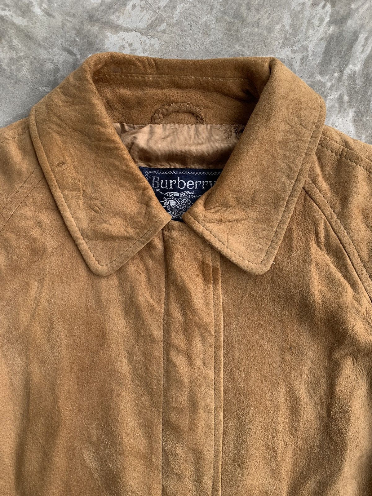 Burberry × Vintage Vintage Genuine Leather Jacket By Burberrys Size US M / EU 48-50 / 2 - 6 Thumbnail