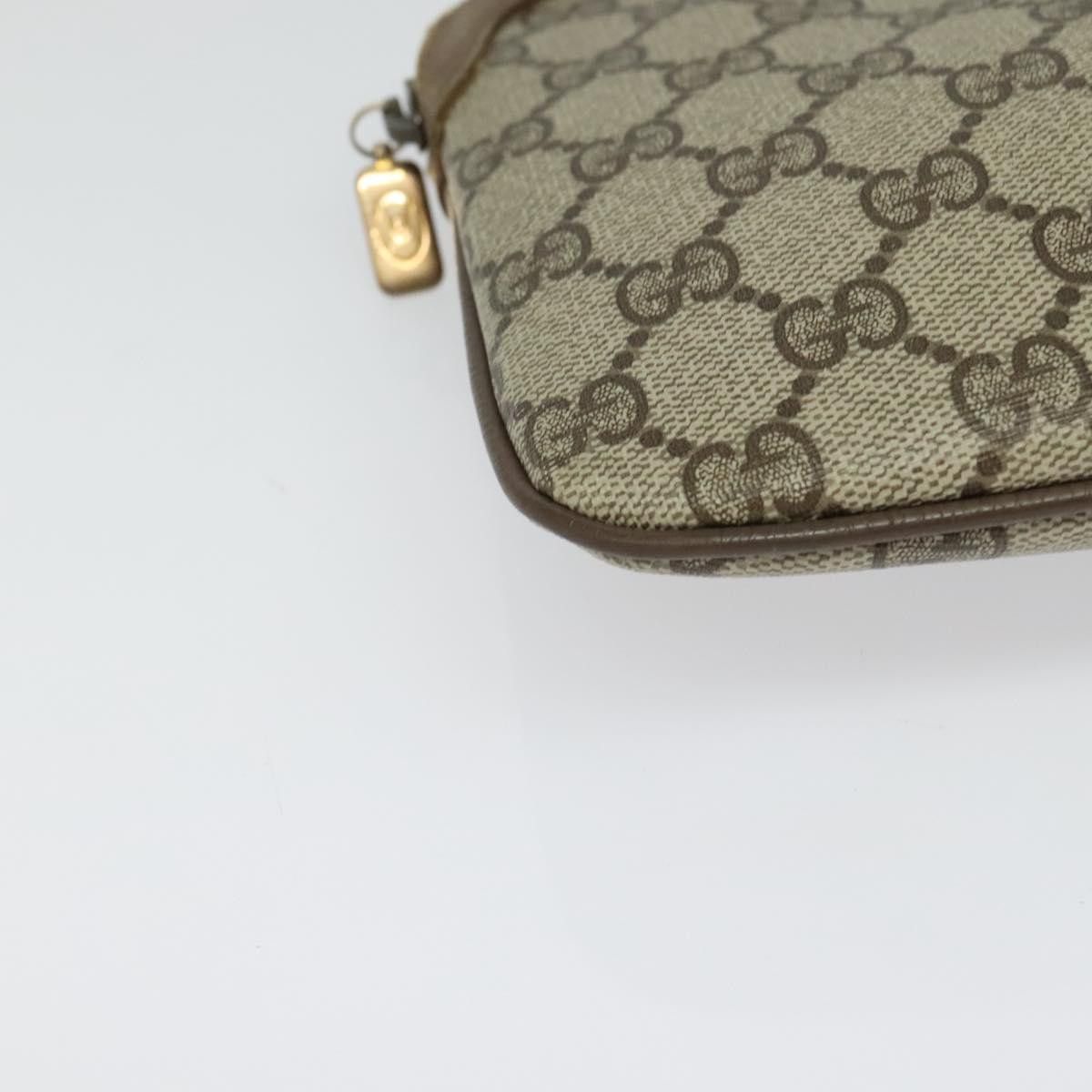 Gucci GUCCI GG Supreme Web Sherry Line Shoulder Bag Pvc Beige 98 Size ONE SIZE - 10 Thumbnail