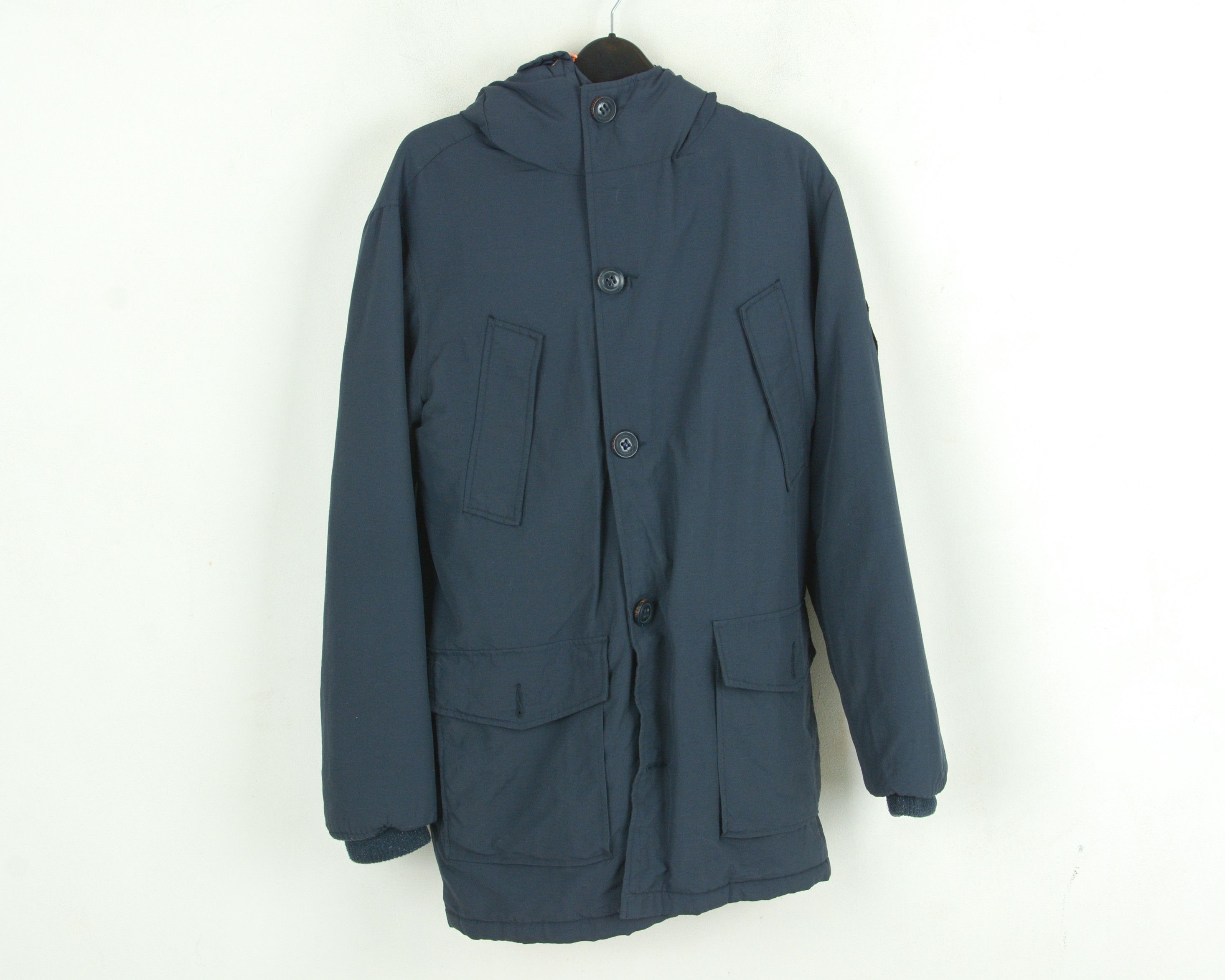 Superdry Rescue Indigo Men's S Jacket Coat Windbreaker Hooded Size US S / EU 44-46 / 1 - 1 Thumbnail