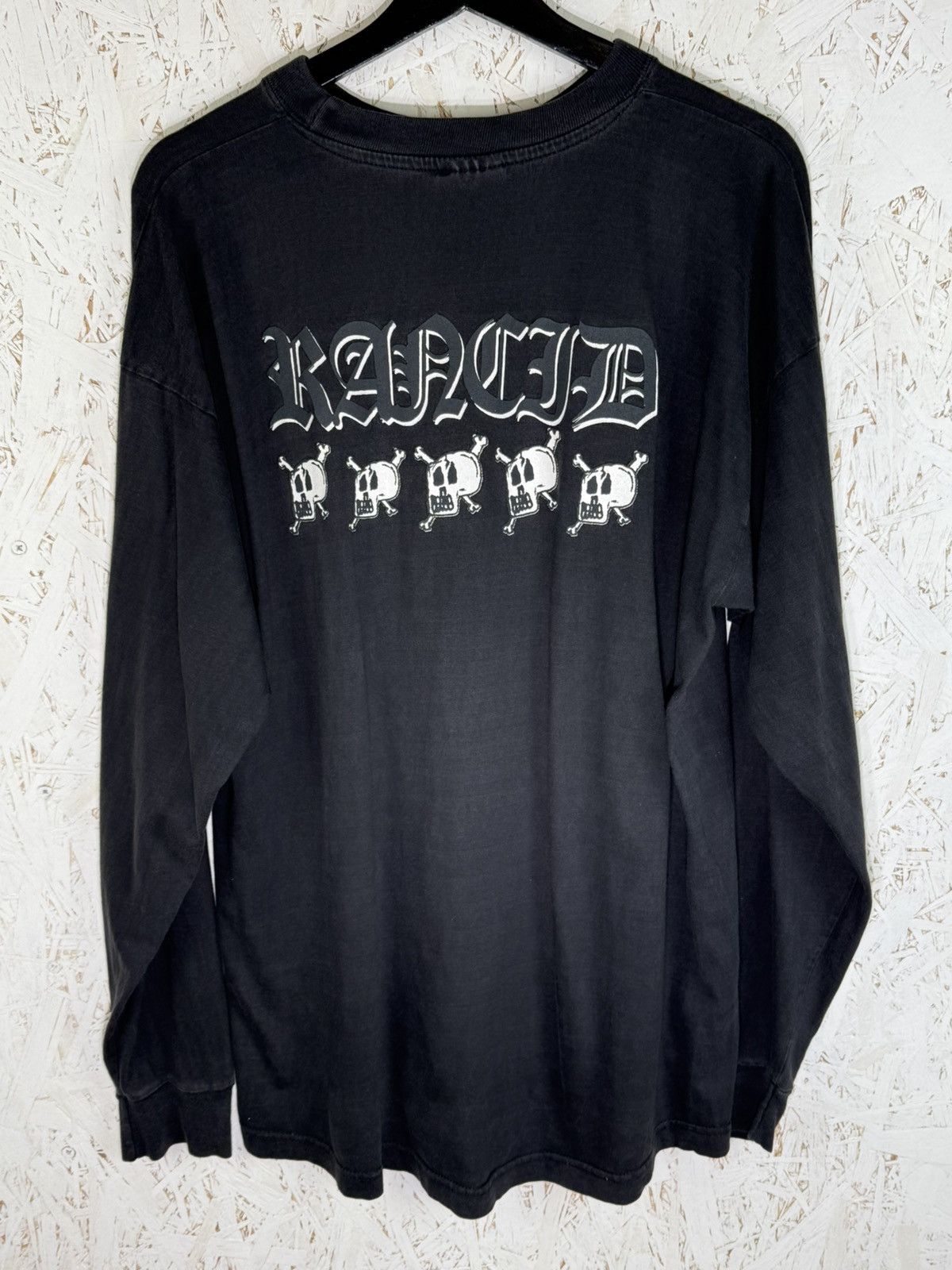 Band Tees Vintage Rancid 2000 Skull Punk Rock Hardcore Long Sleeve XL Size US XL / EU 56 / 4 - 5 Thumbnail