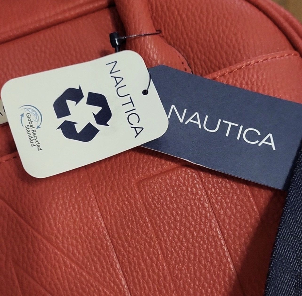 Nautica NWT Nautica Red Satchel Crossbody Handbag Strap & Dustbag Size ONE SIZE - 6 Thumbnail