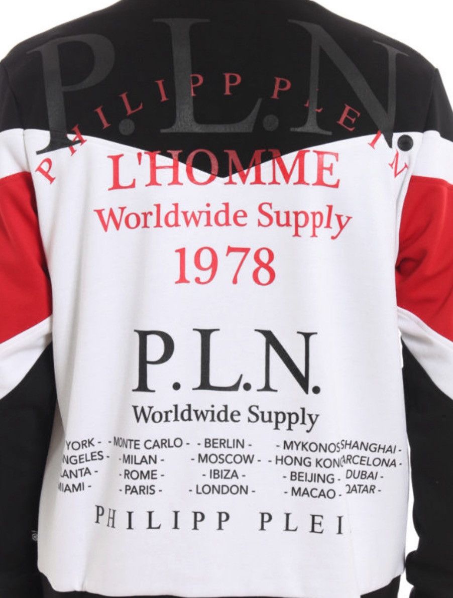 Philipp Plein PHILIPP PLEIN JOGGING JACKET P.L.N. Size US XXL / EU 58 / 5 - 7 Thumbnail
