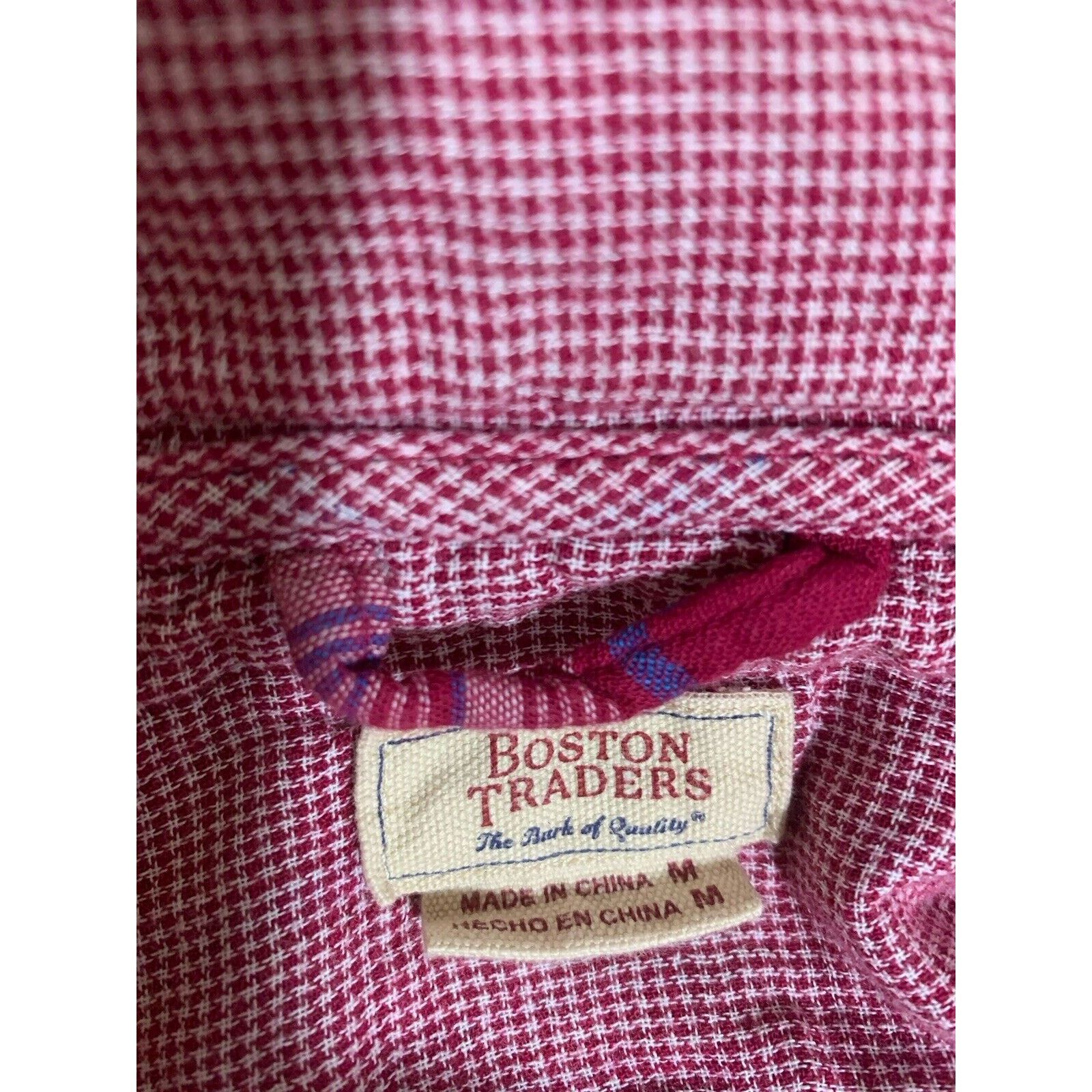 Boston Traders Boston Traders Women's Flannel Hoodie Shirt M Plaid Size M / US 6-8 / IT 42-44 - 8 Thumbnail