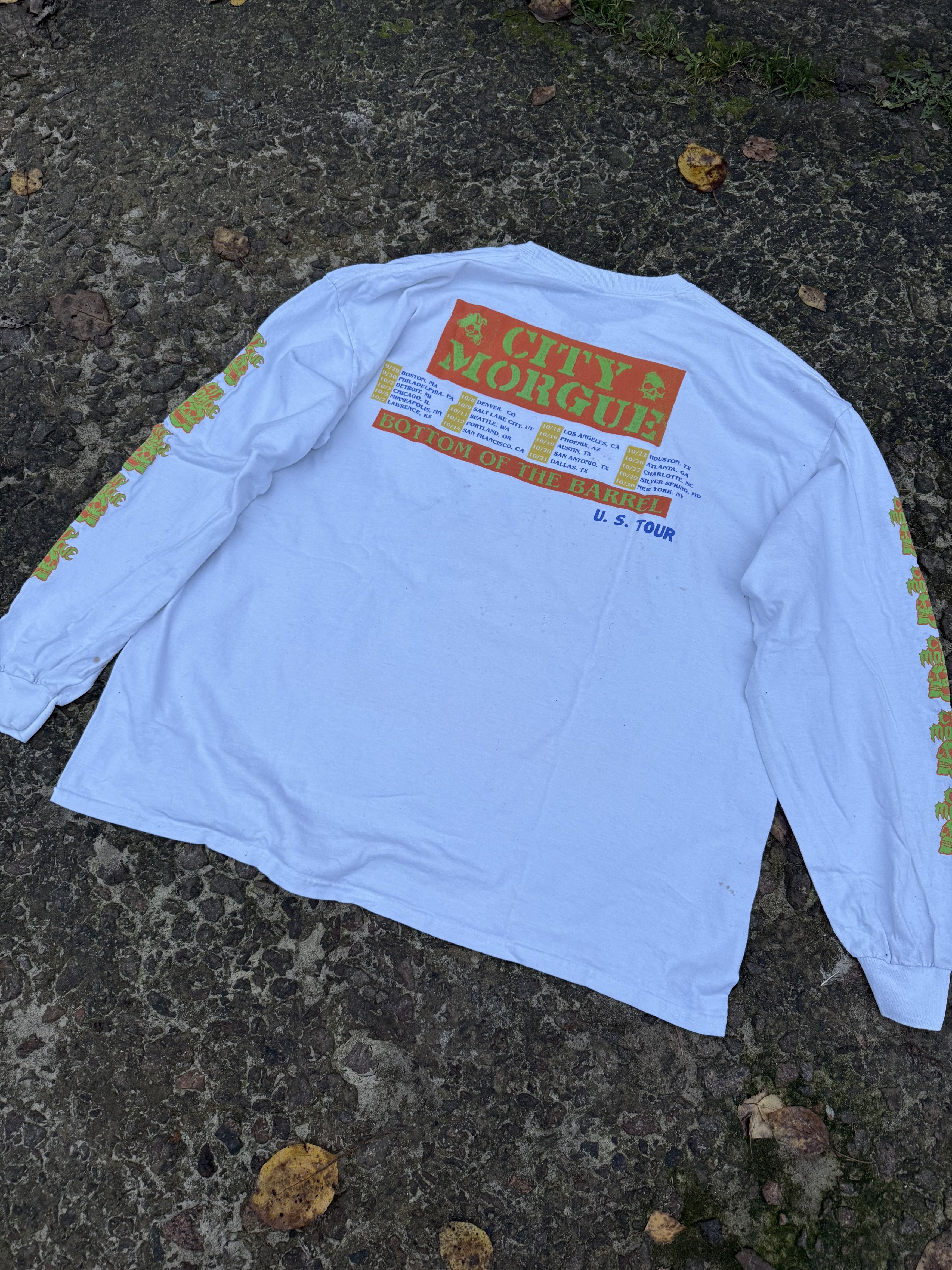 City Morgue City Morgue band longsleeve tshirt Size US XXL / EU 58 / 5 - 5 Thumbnail
