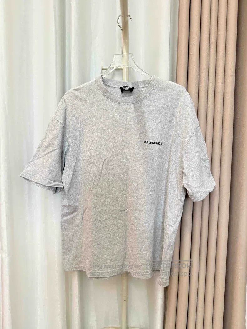 Balenciaga Balenciaga Gray short-sleeved T-shirt, size XL Size US XL / EU 56 / 4 - 1 Thumbnail