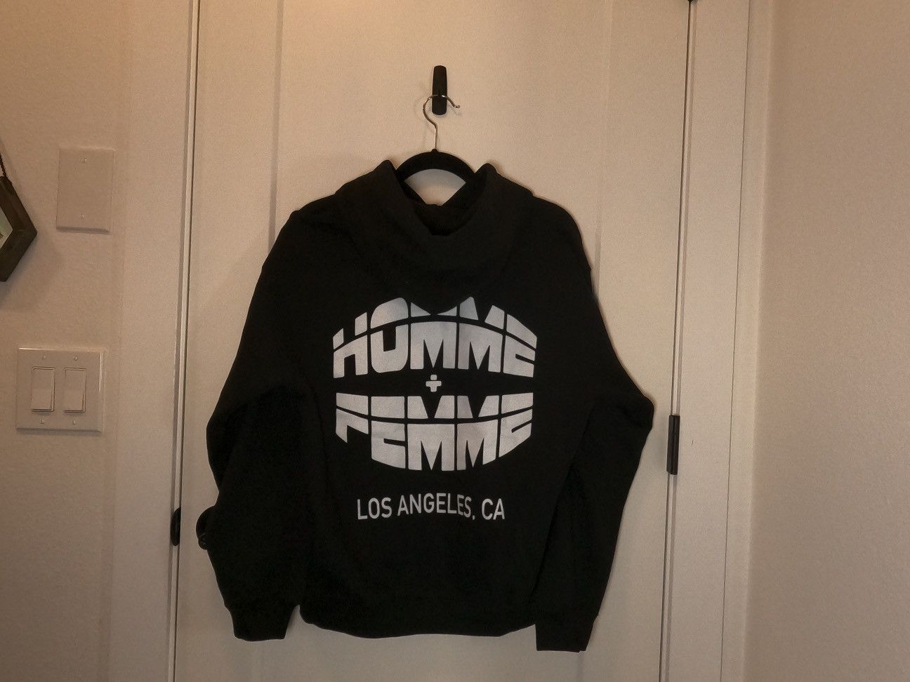 Homme + Femme La •NWT• HOMME + FEMME LA Black Money Sex Respect Hoodie Medium Size M / US 6-8 / IT 42-44 - 9 Thumbnail
