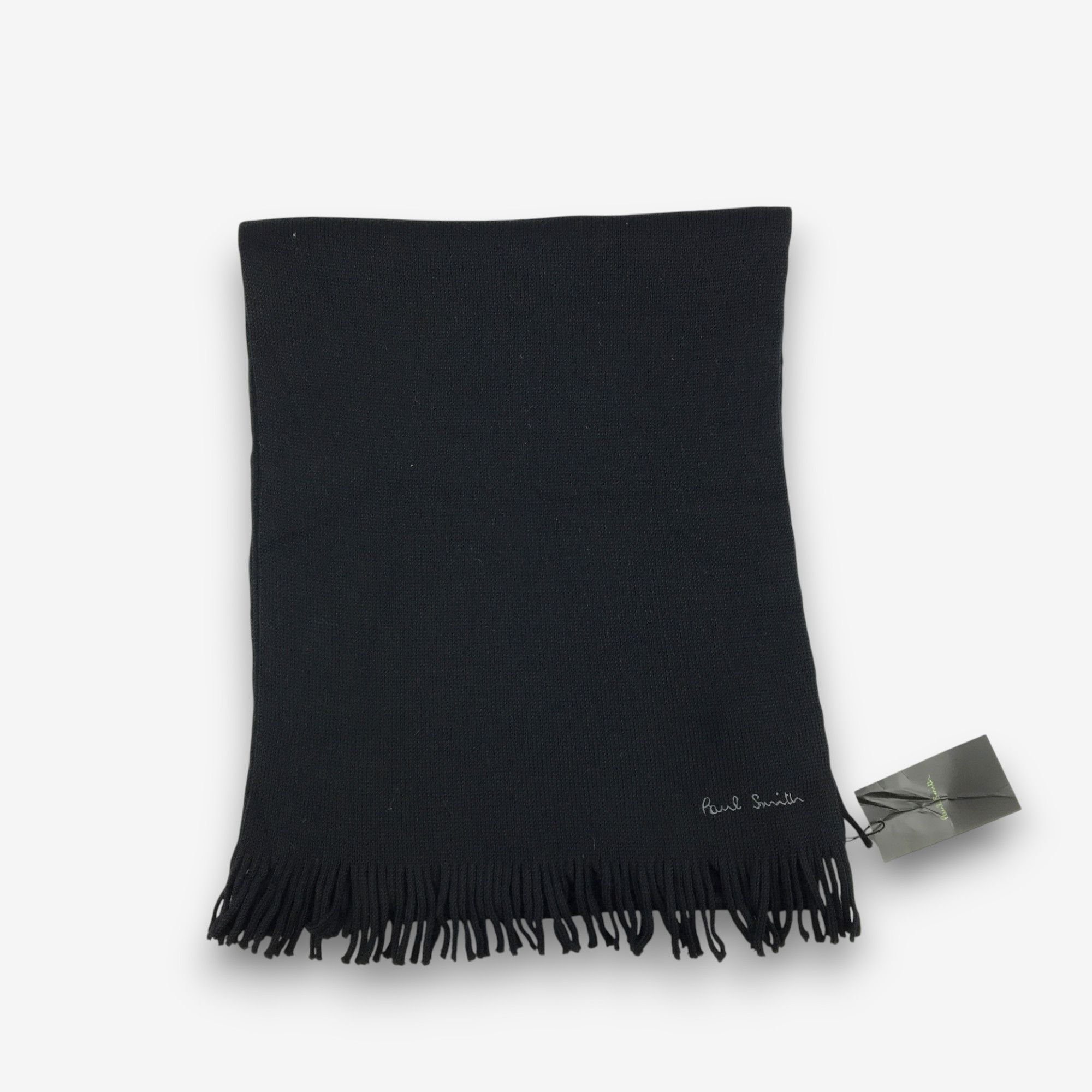 Paul Smith NWT Vintage Paul Smith Scarf Muffler Wool Fringe Scarves Size ONE SIZE - 2 Thumbnail