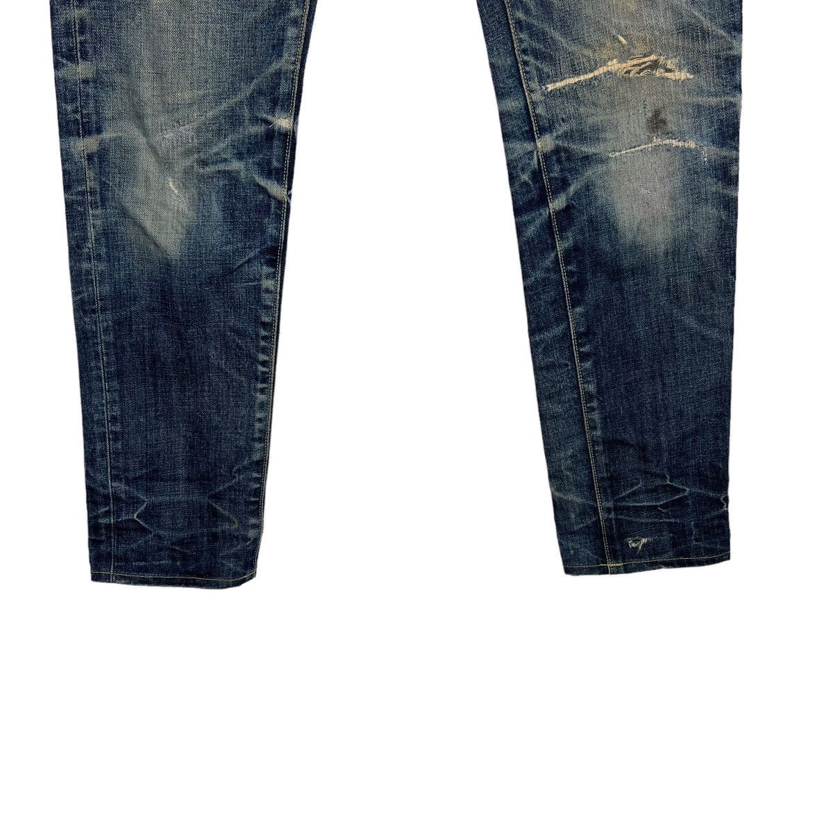 Other 🔥 Red card Blue Work Denim Slim fit jeans Size US 30 / EU 46 - 3 Thumbnail