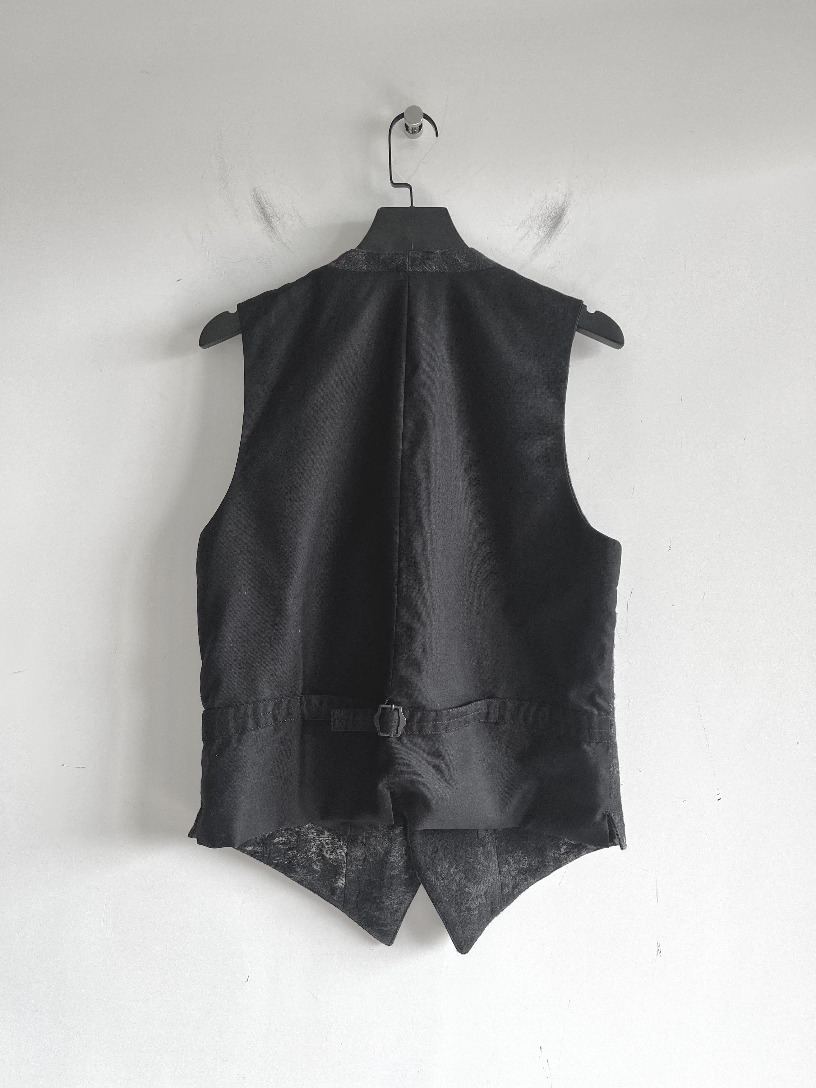 Yohji Yamamoto S'yte Yohji Yamamoto - FADED FLORAL JACQUARD VEST Size US L / EU 52-54 / 3 - 6 Thumbnail