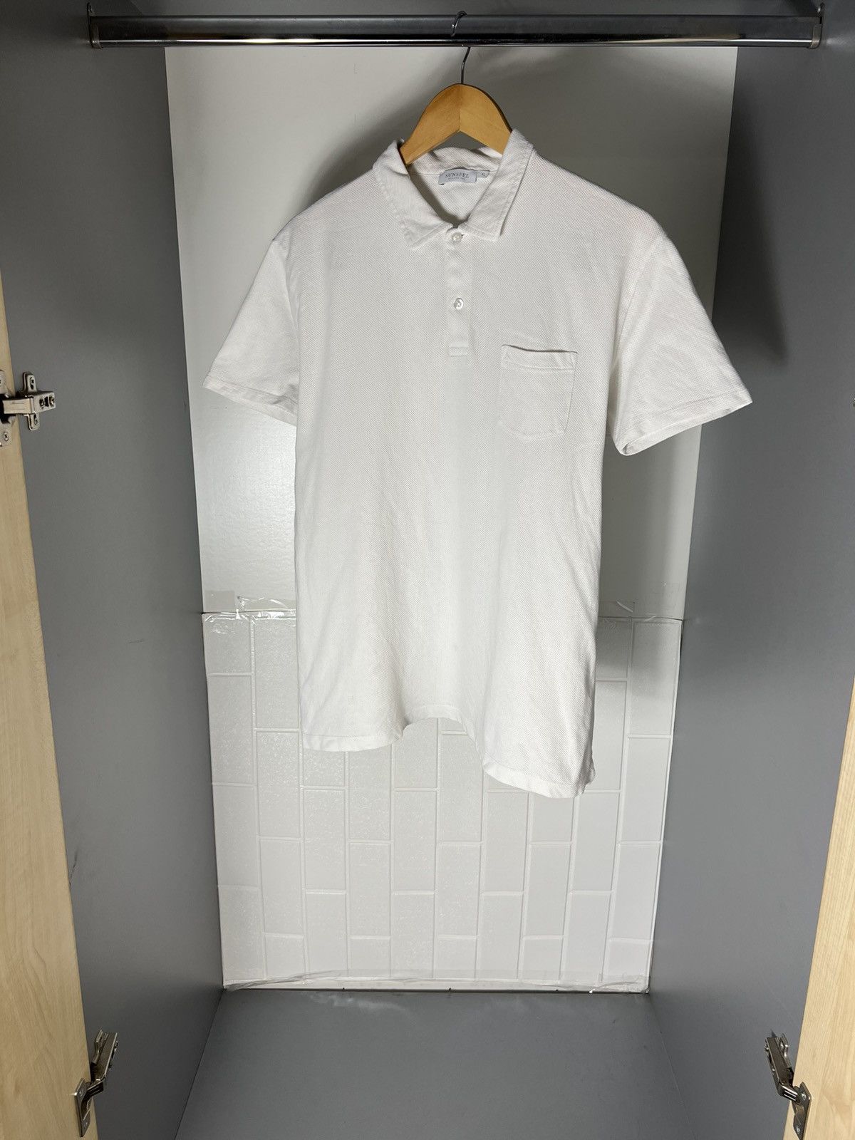 Sunspel SUNSPEL ENGLAND DESIGNER T-SHIRT CASUAL JAPAN STYLE Y2K 90s Size US XL / EU 56 / 4 - 7 Thumbnail
