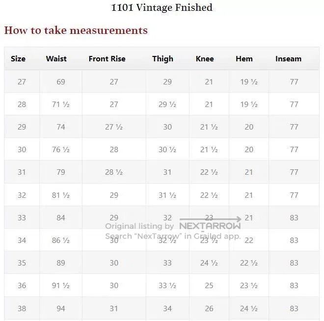 Full Count & Co. Full Count Original Straight Denim Jeans. Size US 32 / EU 48 - 9 Thumbnail