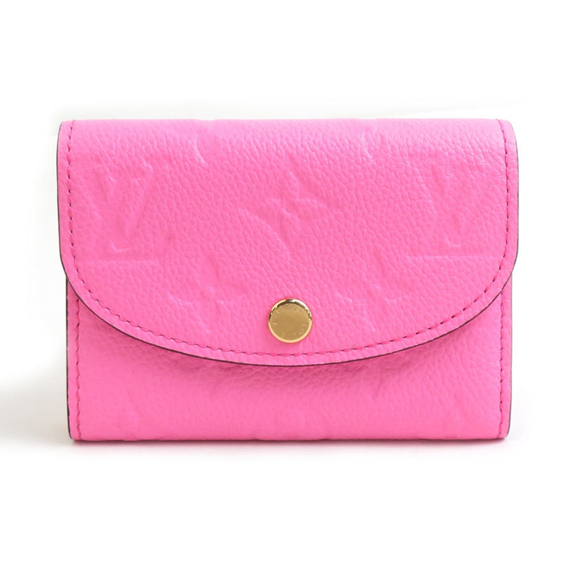 Louis Vuitton Louis Vuitton Monogram Empreinte Porte Monnaie Rose Lollipop Wallet, Women's, M82485, Free Shipping, r11025a Size ONE SIZE - 1 Thumbnail